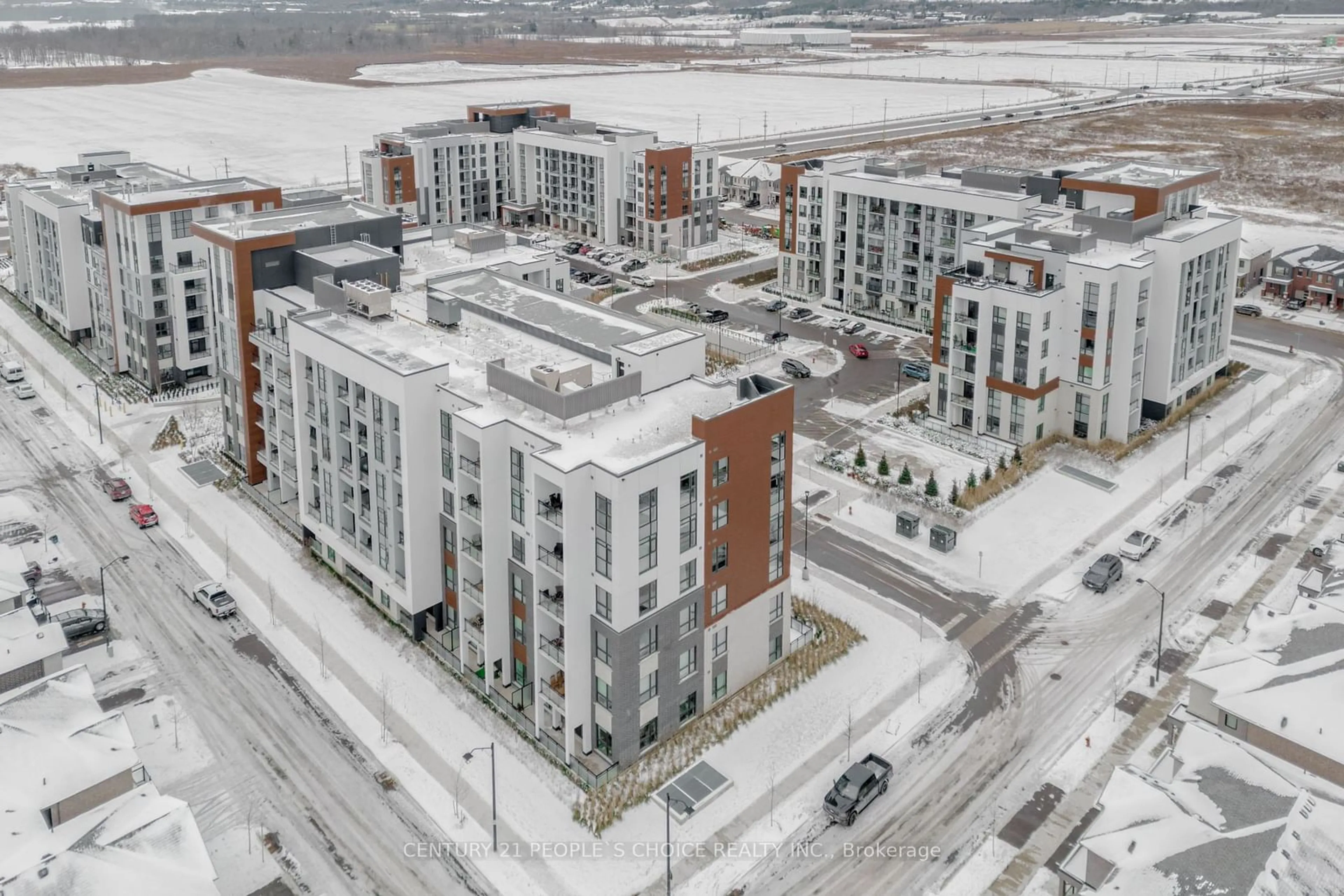 A pic from exterior of the house or condo, the view of city buildings for 470 Gordon Krantz Ave #216, Milton Ontario L9T 2X5