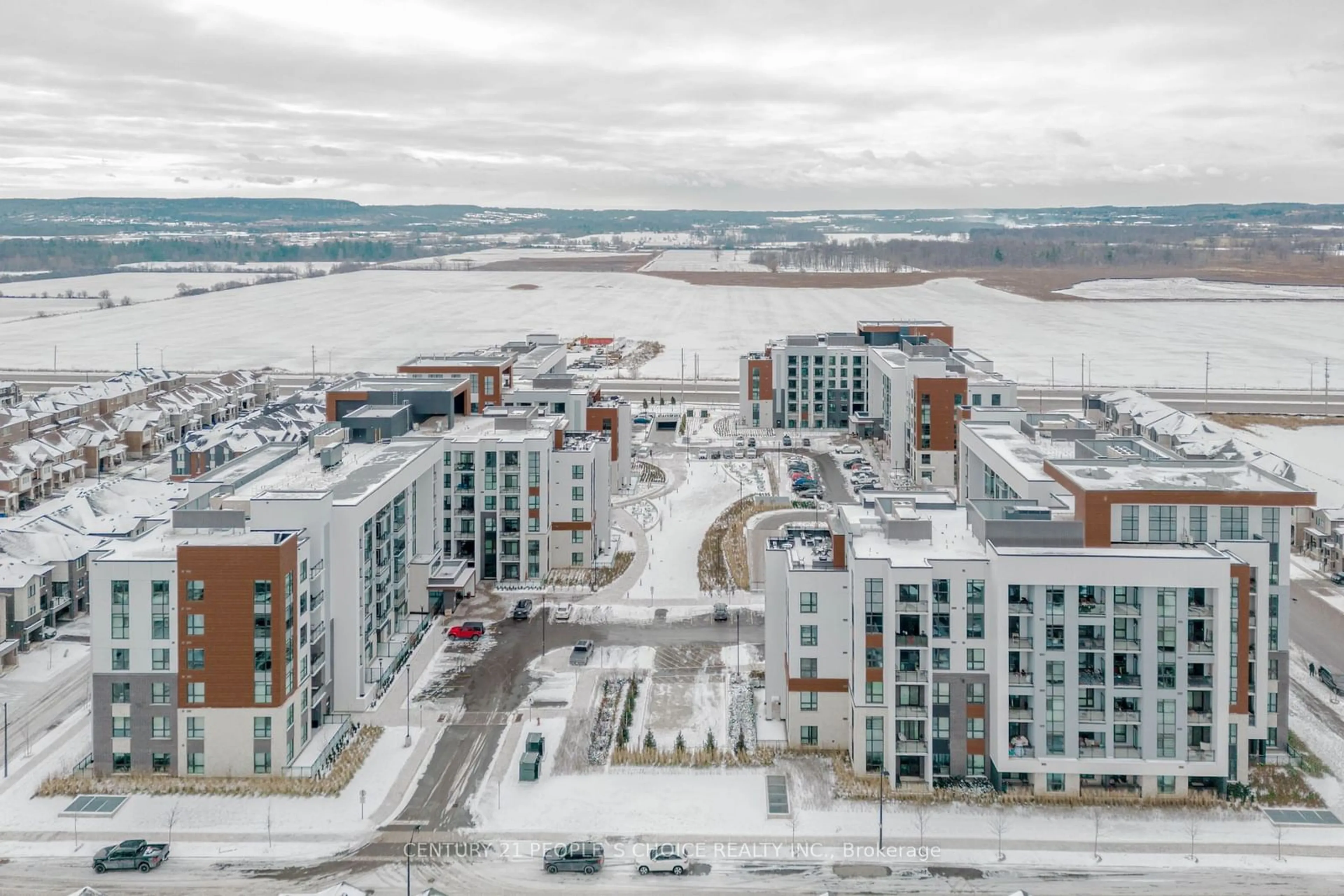 A pic from exterior of the house or condo, the view of city buildings for 470 Gordon Krantz Ave #216, Milton Ontario L9T 2X5