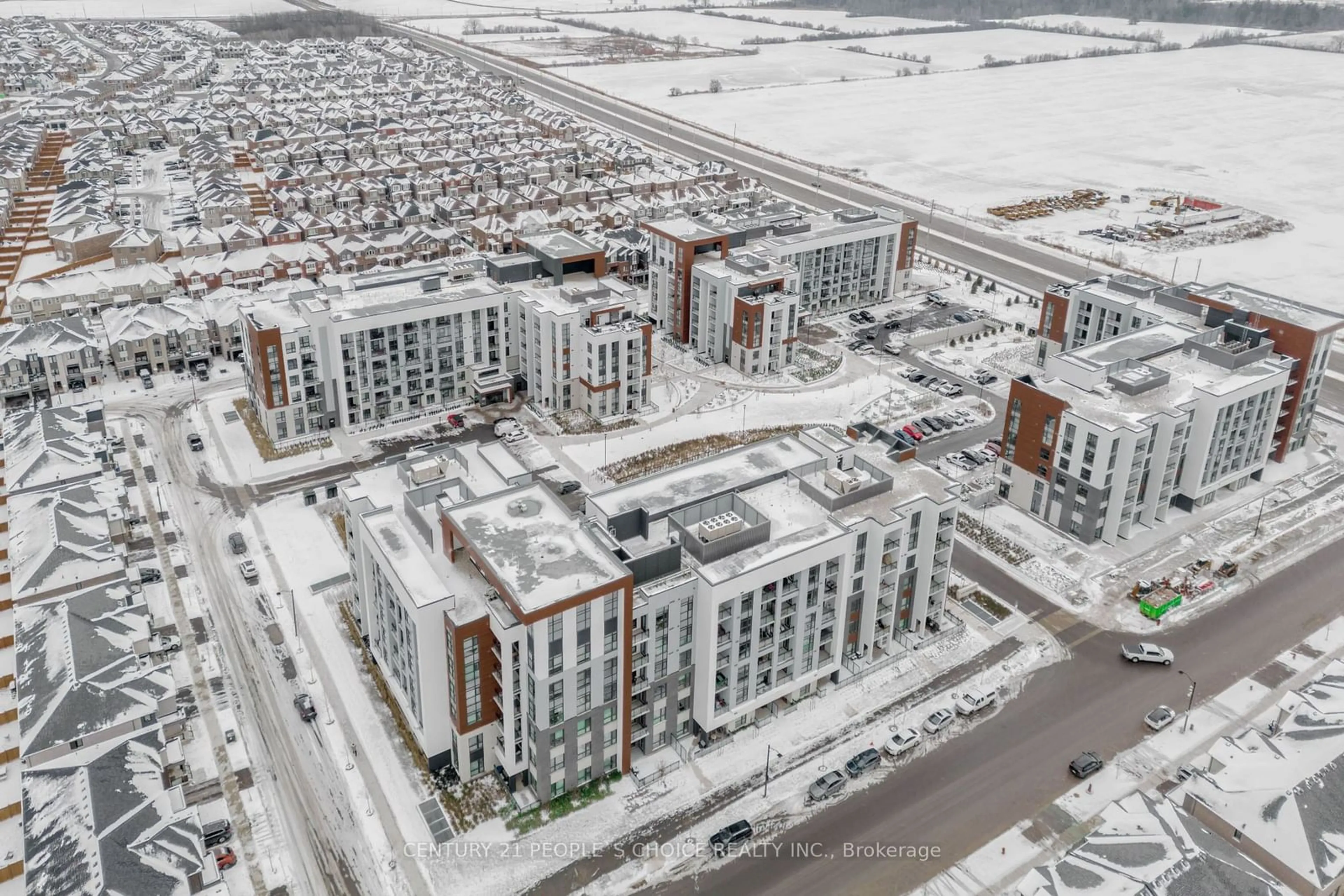 A pic from exterior of the house or condo, the view of city buildings for 470 Gordon Krantz Ave #216, Milton Ontario L9T 2X5