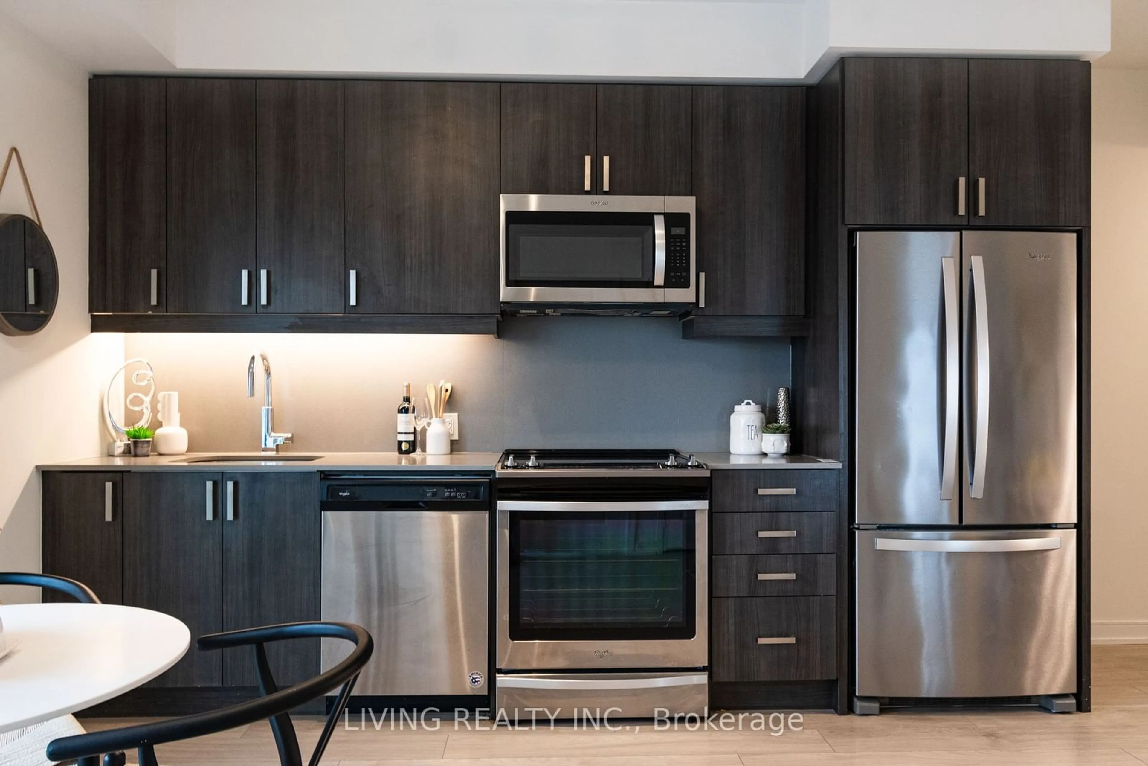 Standard kitchen for 8 Nahani Way #1806, Mississauga Ontario L4Z 0C6