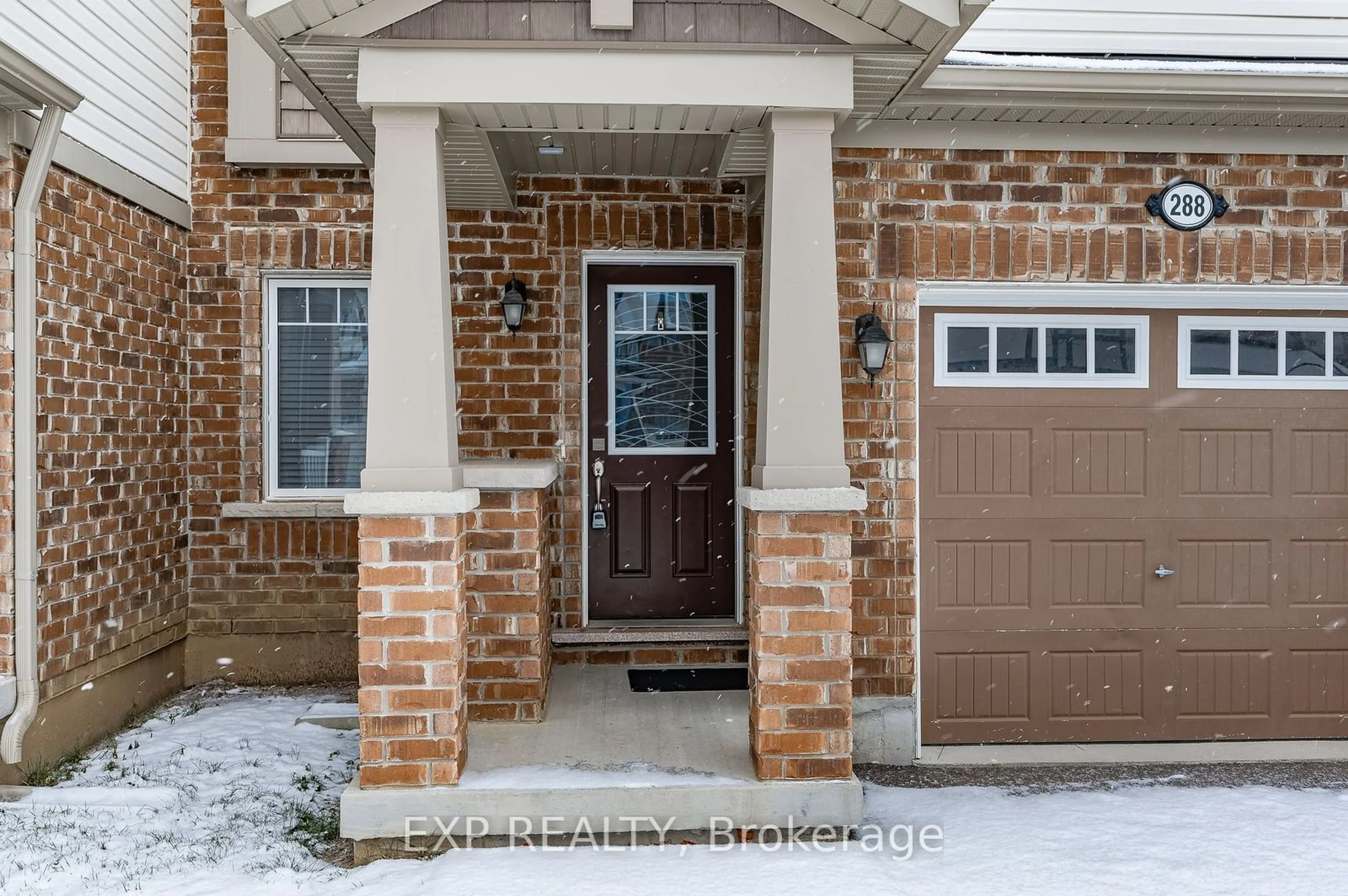 Home with brick exterior material for 288 Beasley Terr, Milton Ontario L9E 1C5