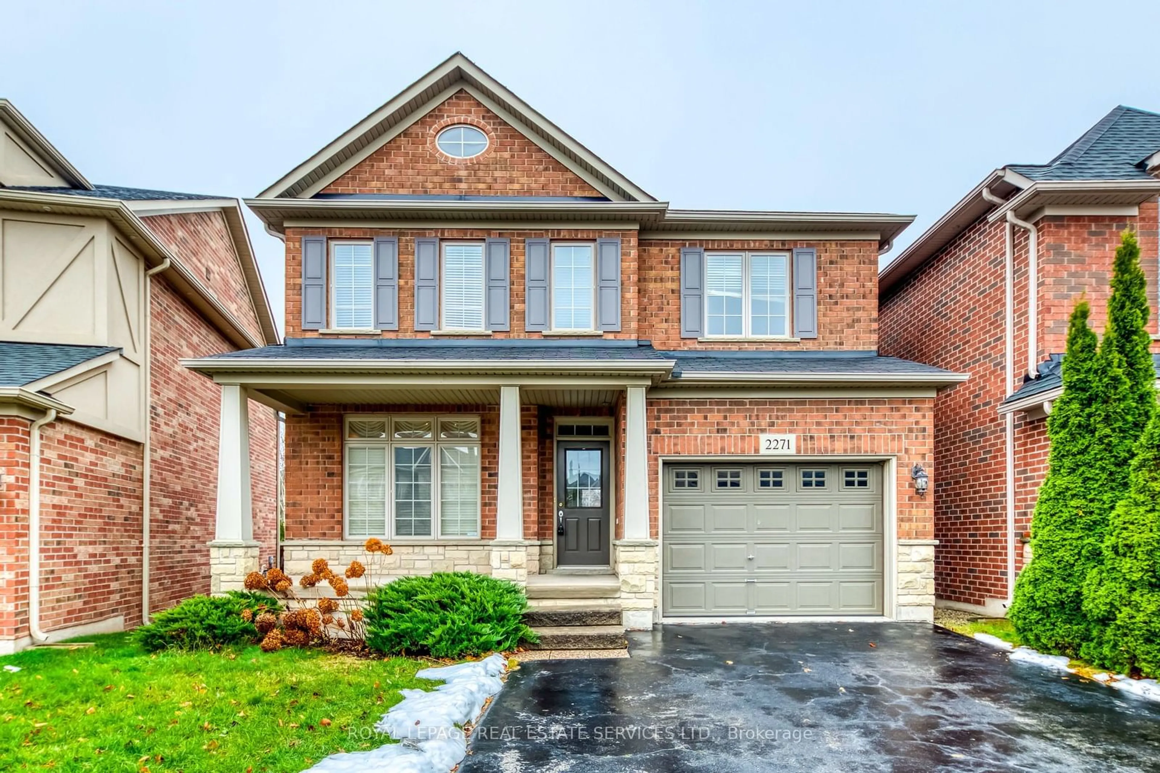 Home with brick exterior material, street for 2271 Littondale Lane, Oakville Ontario L6M 0A6