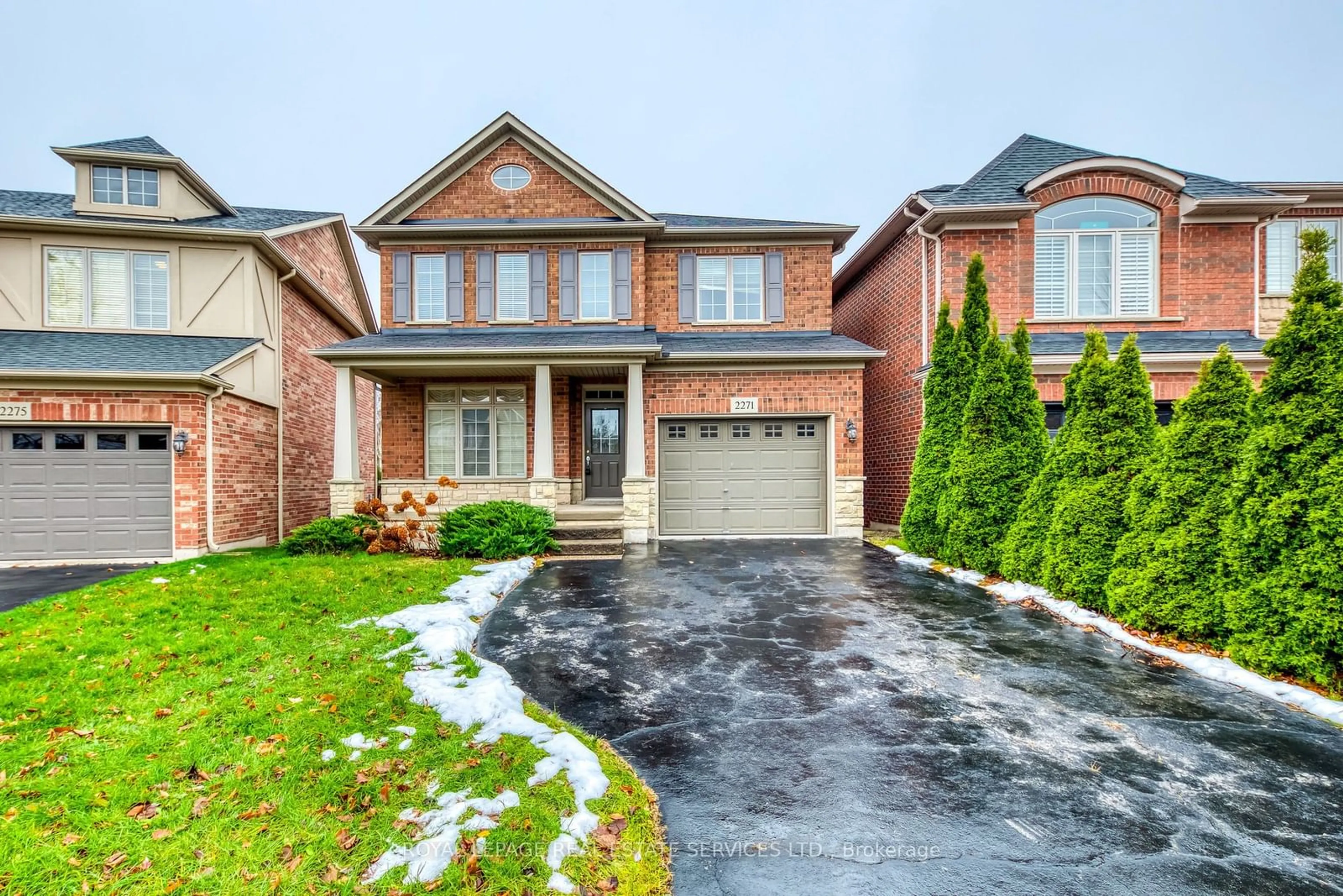 Home with brick exterior material, street for 2271 Littondale Lane, Oakville Ontario L6M 0A6