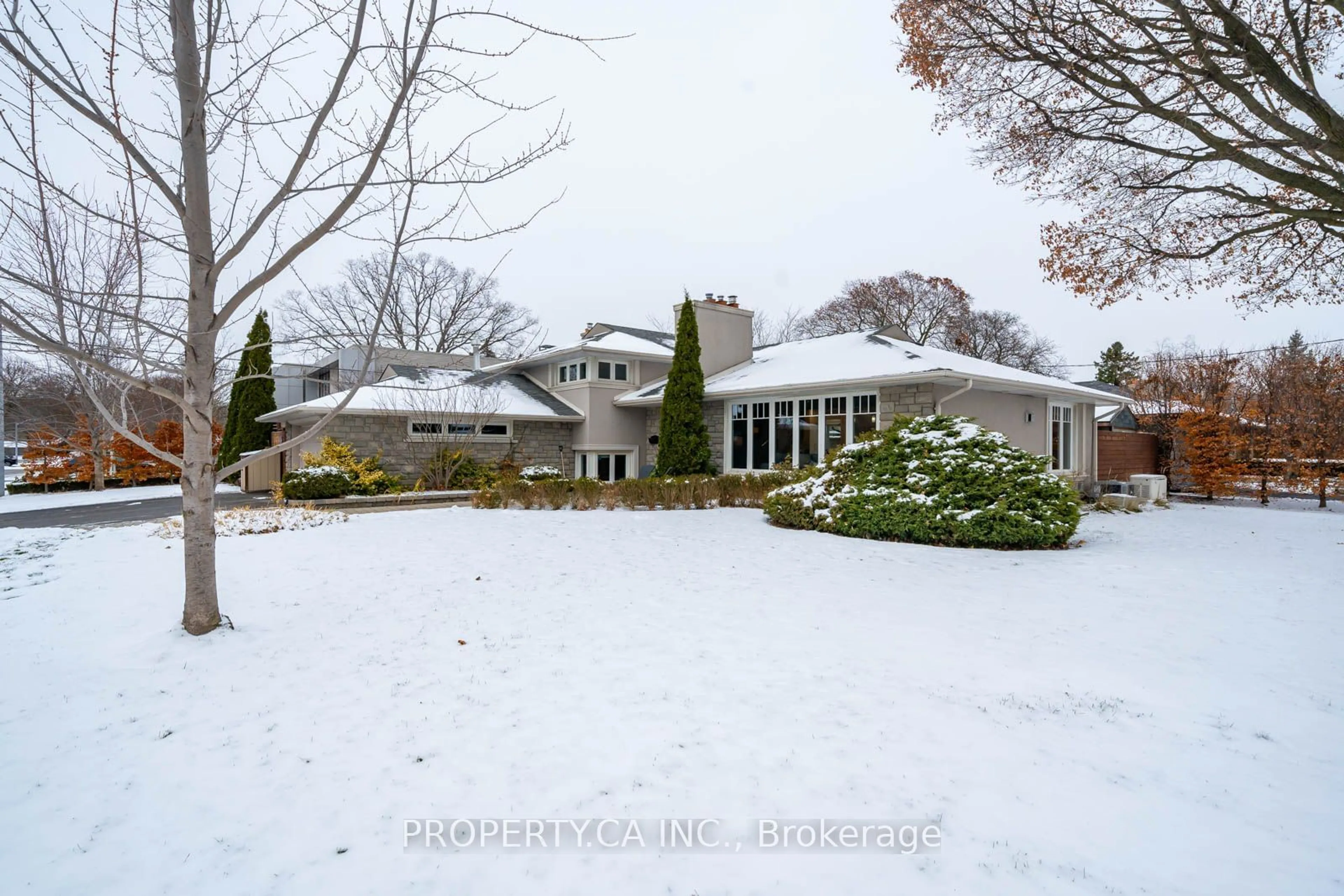 Frontside or backside of a home, the street view for 1 Orkney Cres, Toronto Ontario M9A 2T4