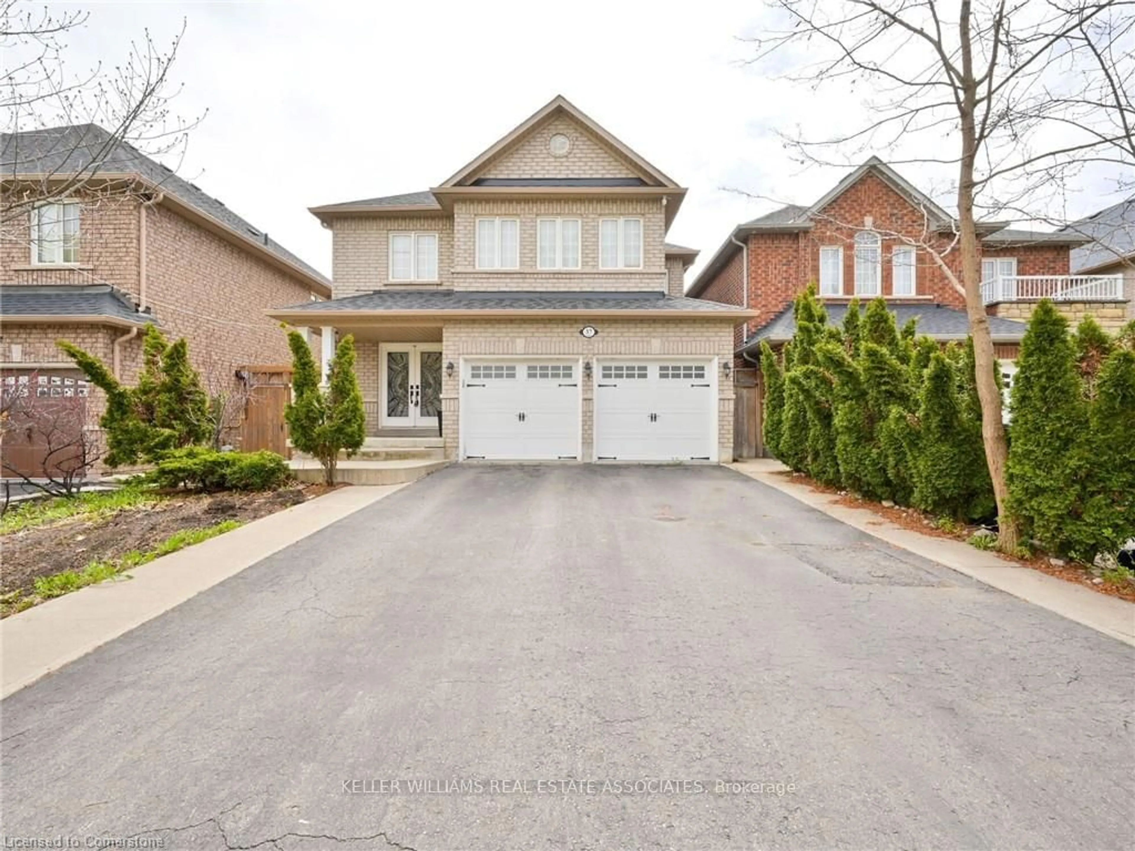 Frontside or backside of a home, the street view for 37 Sir Jacobs Cres, Brampton Ontario L7A 3V2