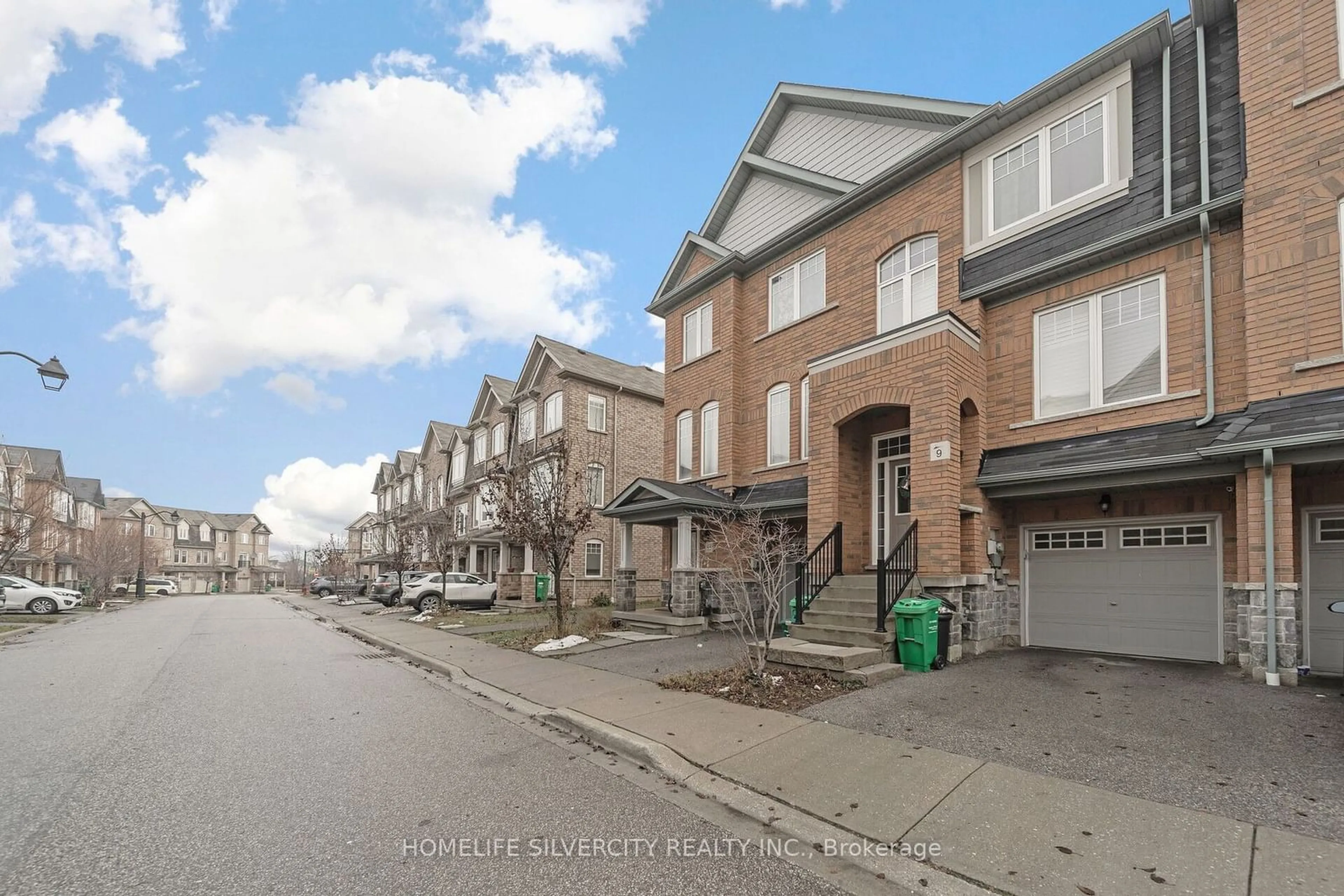 A pic from outside/outdoor area/front of a property/back of a property/a pic from drone, street for 9 Magdalene Cres, Brampton Ontario L6Z 0B4