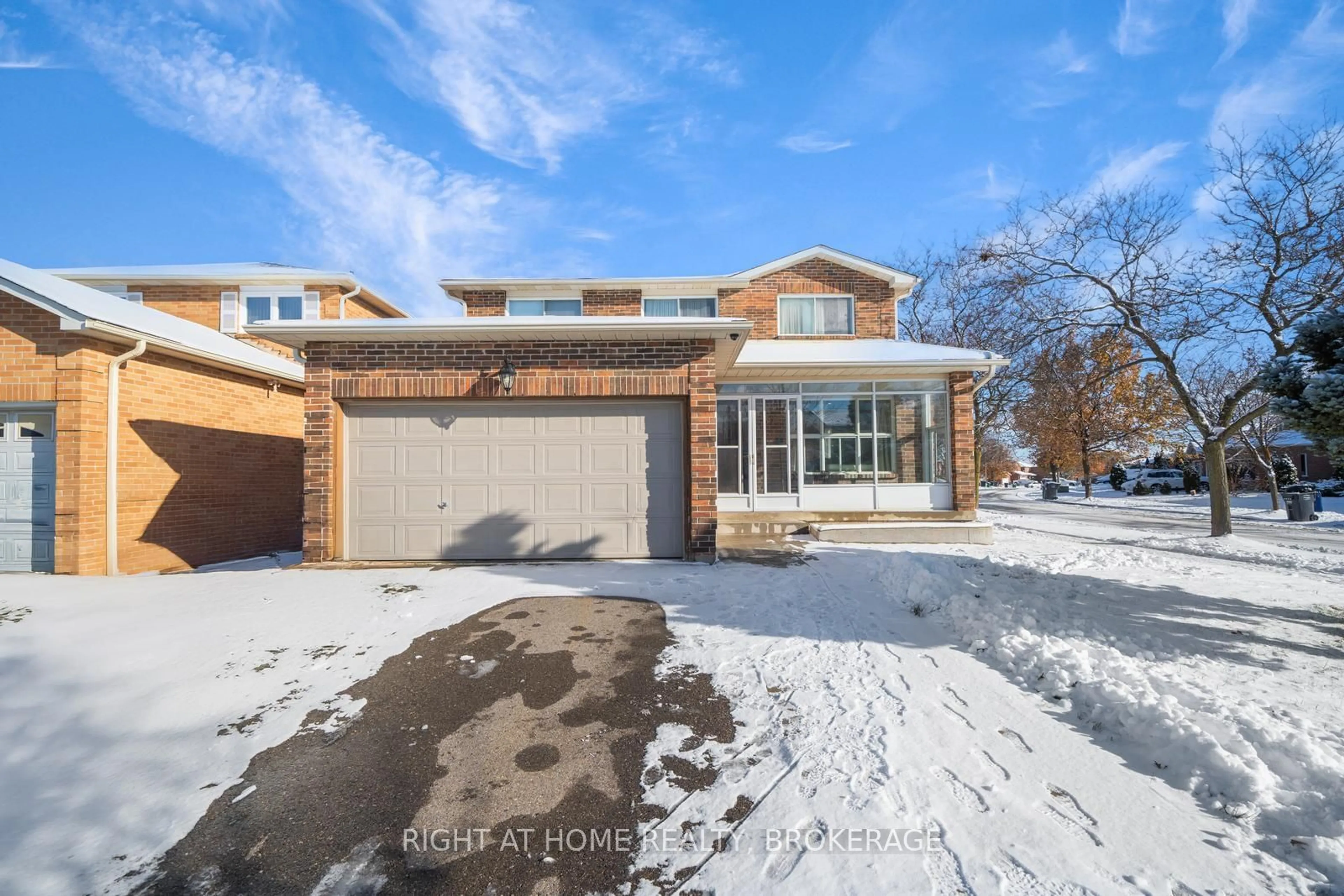 Frontside or backside of a home, the street view for 37 Sheringham St, Brampton Ontario L6Z 3P8