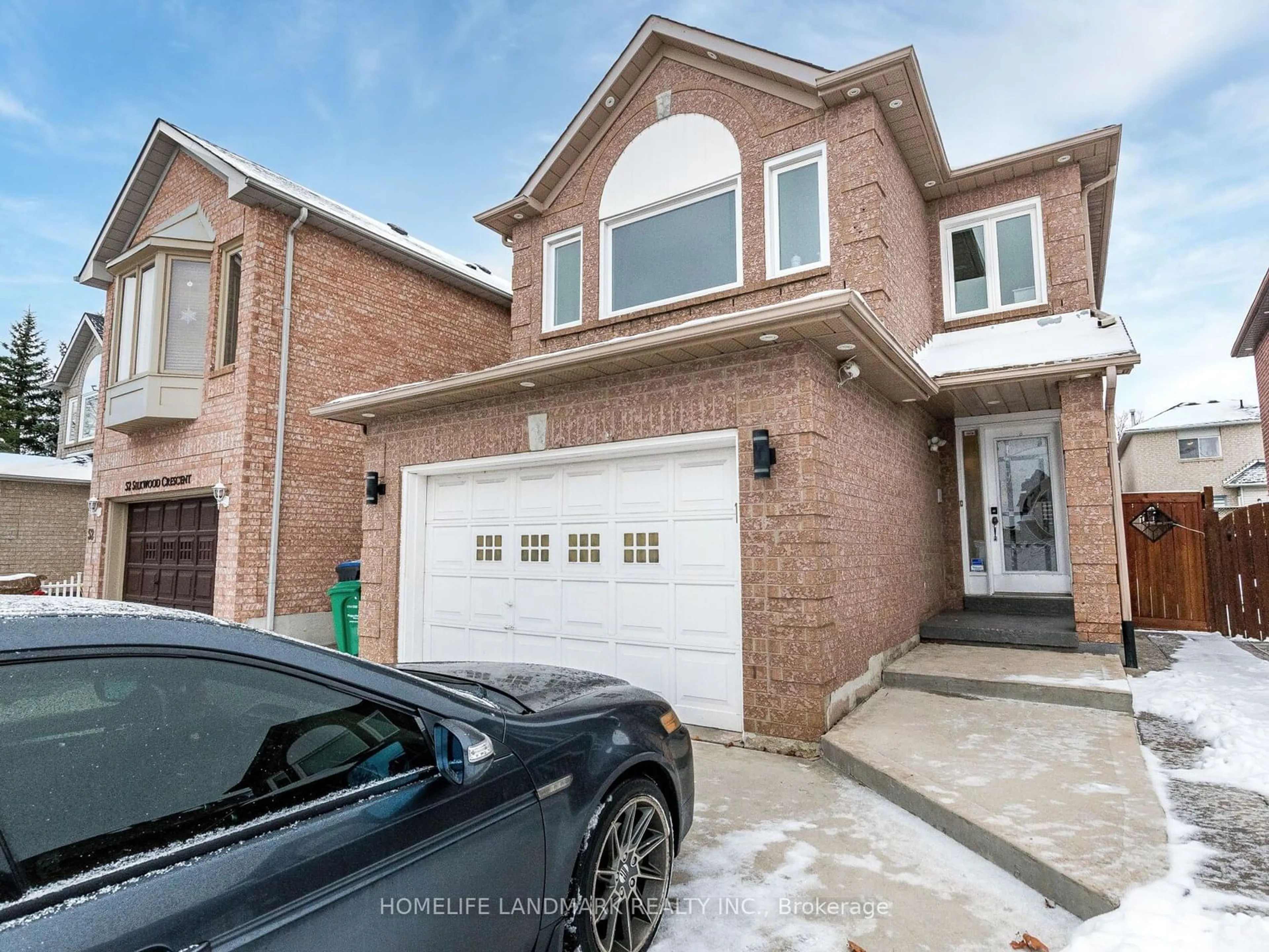 Home with brick exterior material for 54 Silkwood Cres, Brampton Ontario L6X 4K3