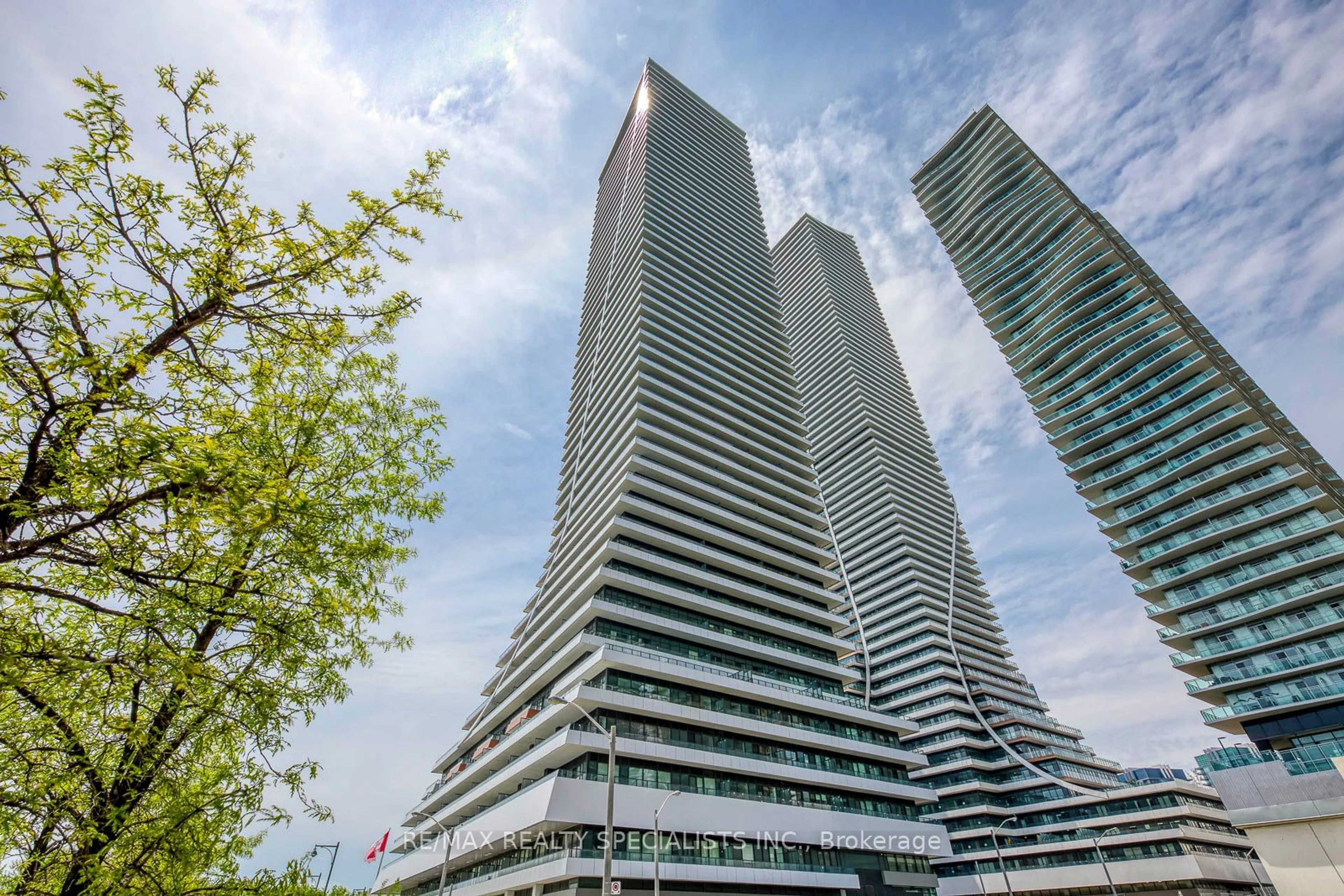 A pic from exterior of the house or condo, the front or back of building for 20 Shore Breeze Dr #2304, Toronto Ontario M8V 1A1