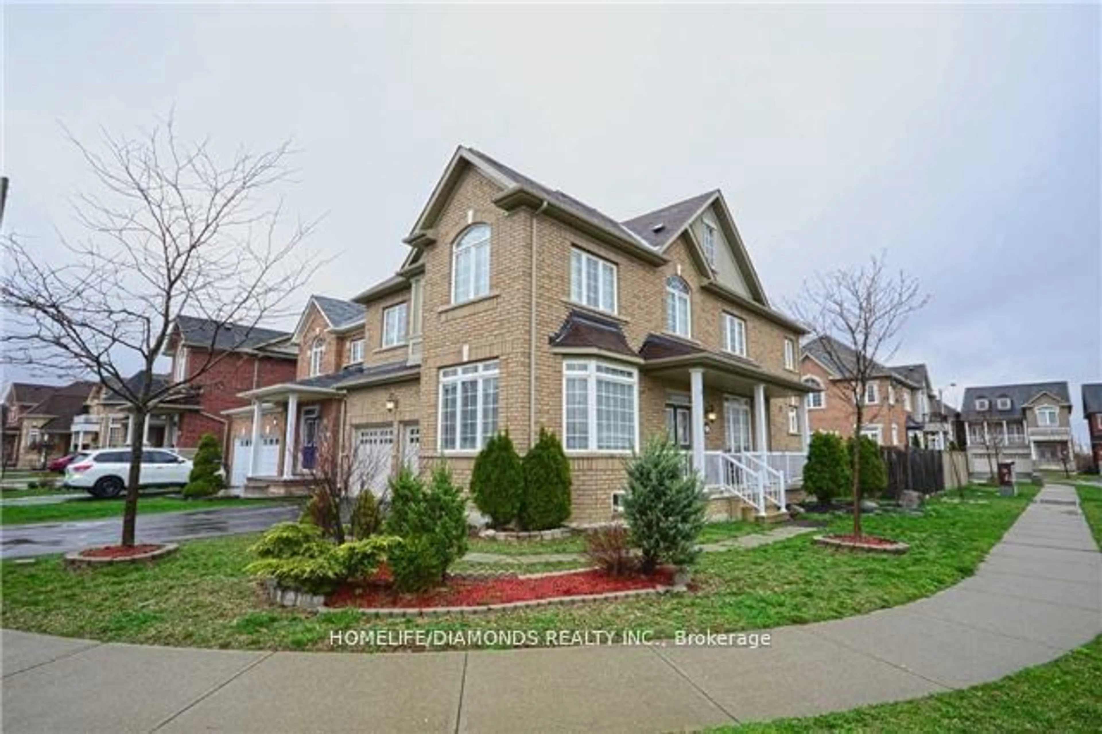 Home with brick exterior material, street for 53 CHALKFARM Cres, Brampton Ontario L7A 3W1