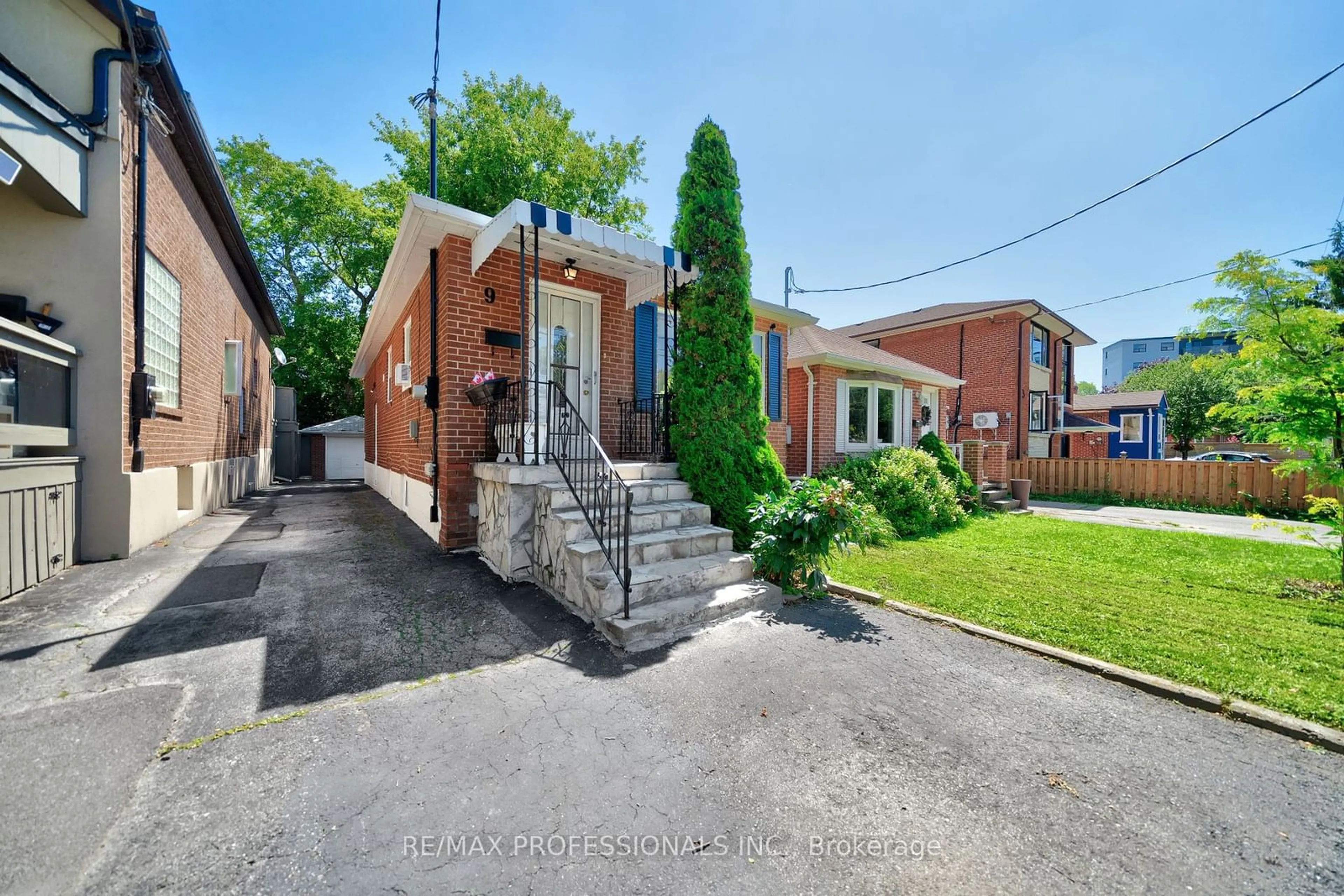 Home with brick exterior material, street for 9 Thirteenth St, Toronto Ontario M8V 3H3