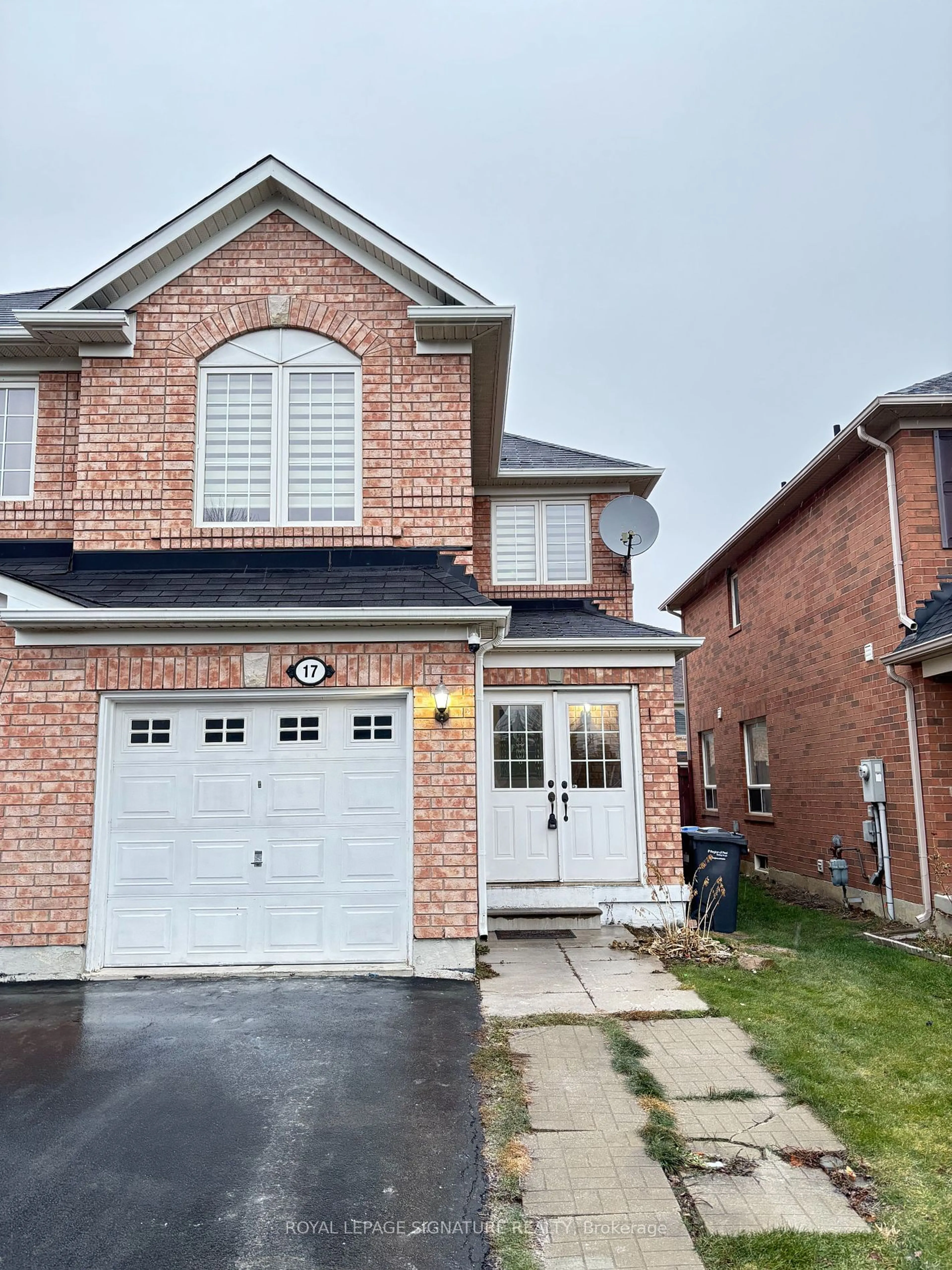 Home with brick exterior material, street for 17 Levida St, Brampton Ontario L6P 2Y6