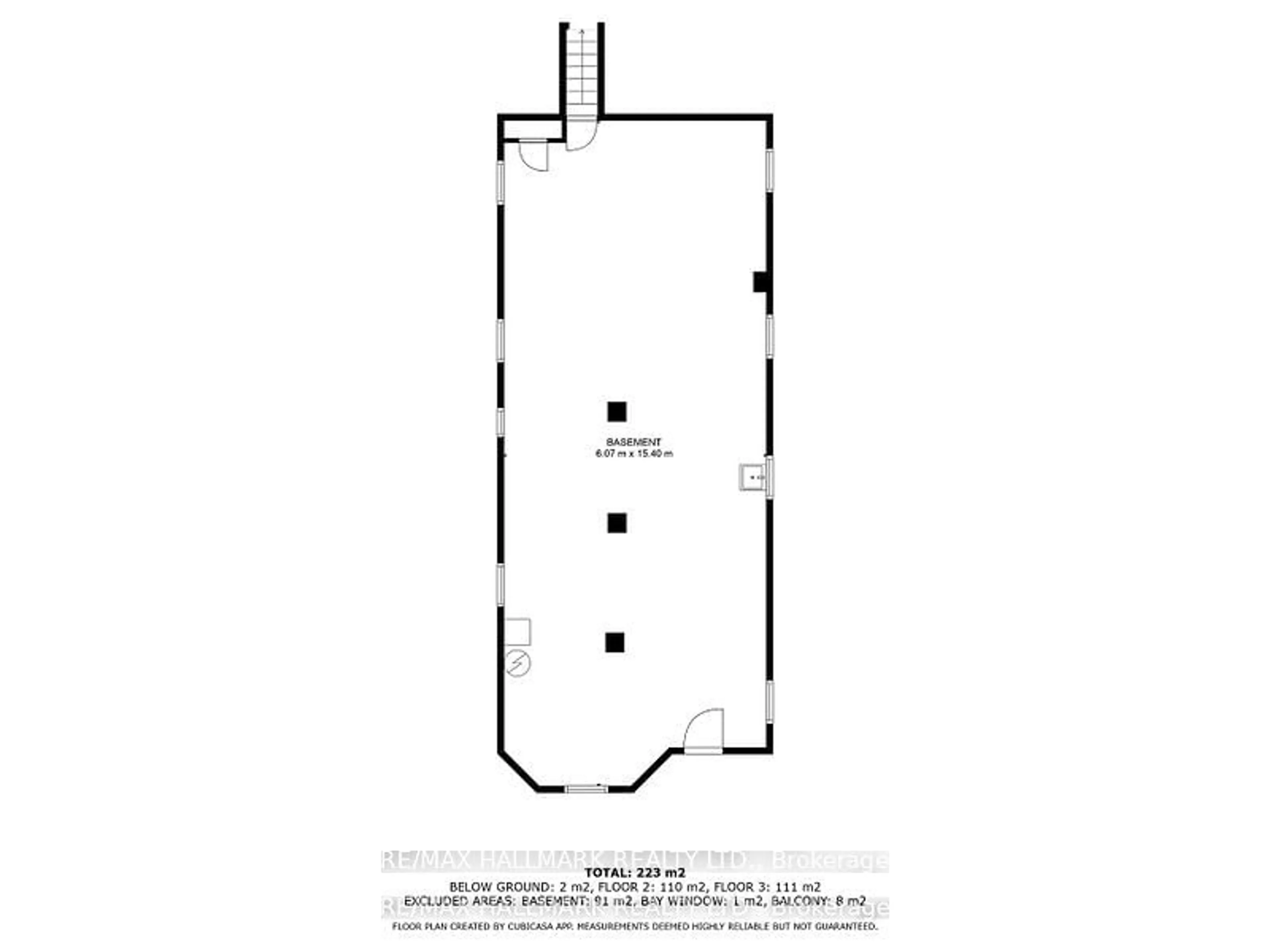 Floor plan for 31 Hewitt Ave, Toronto Ontario M6R 1Y4