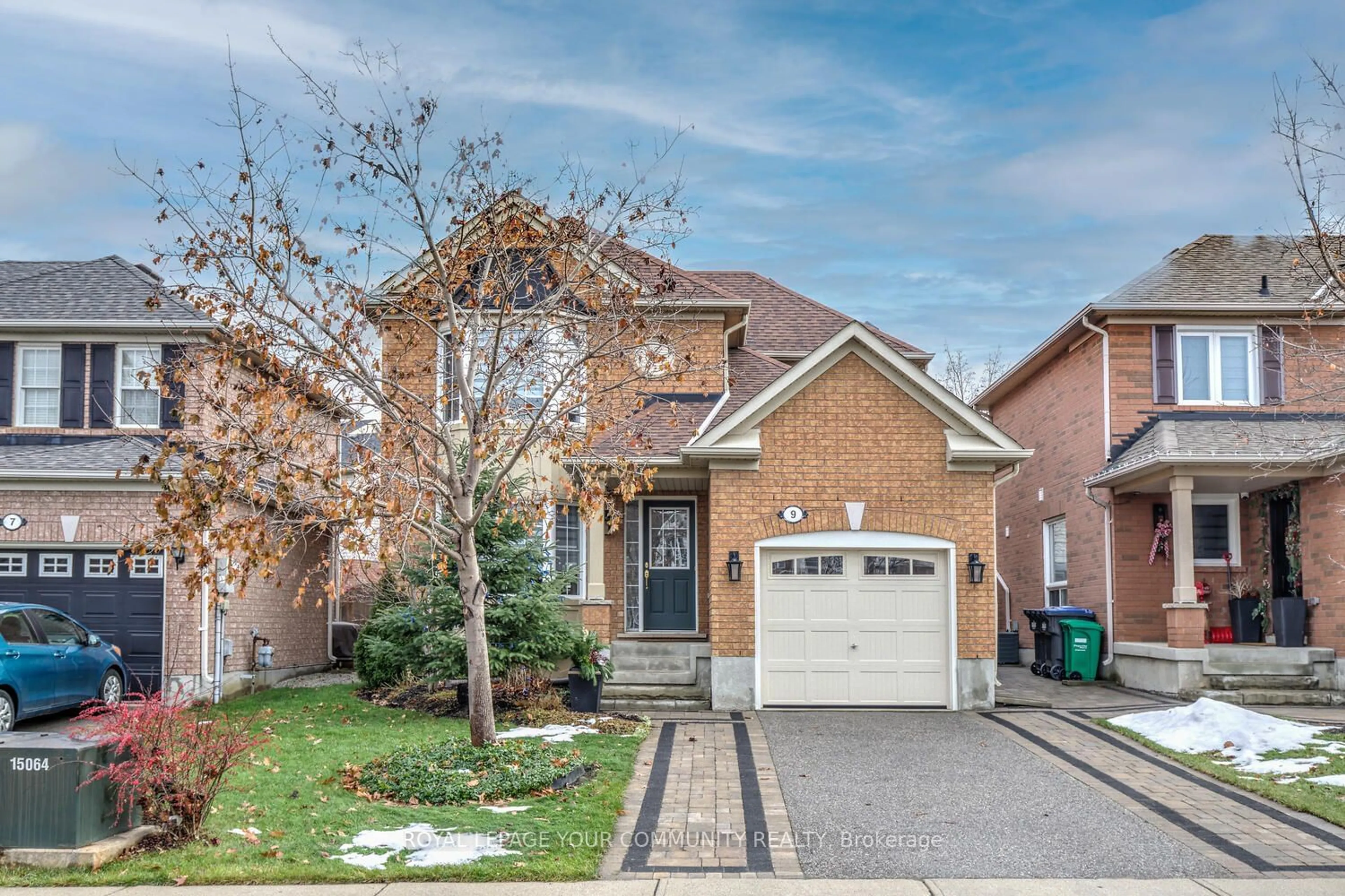 Home with brick exterior material, street for 9 Sugarhill Dr, Brampton Ontario L7A 3L8