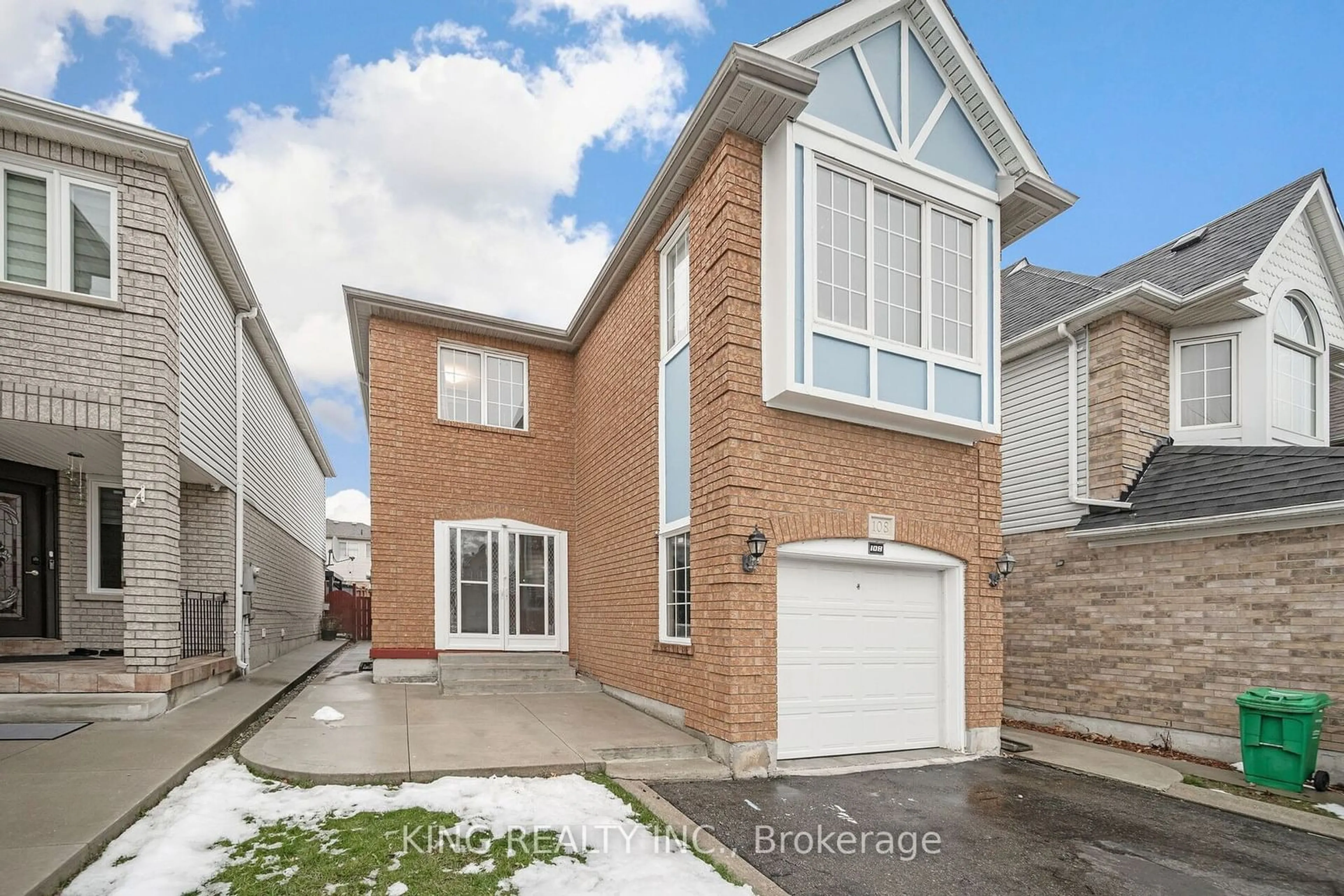 Home with brick exterior material, street for 108 Black Forest Dr, Brampton Ontario L6R 2E6