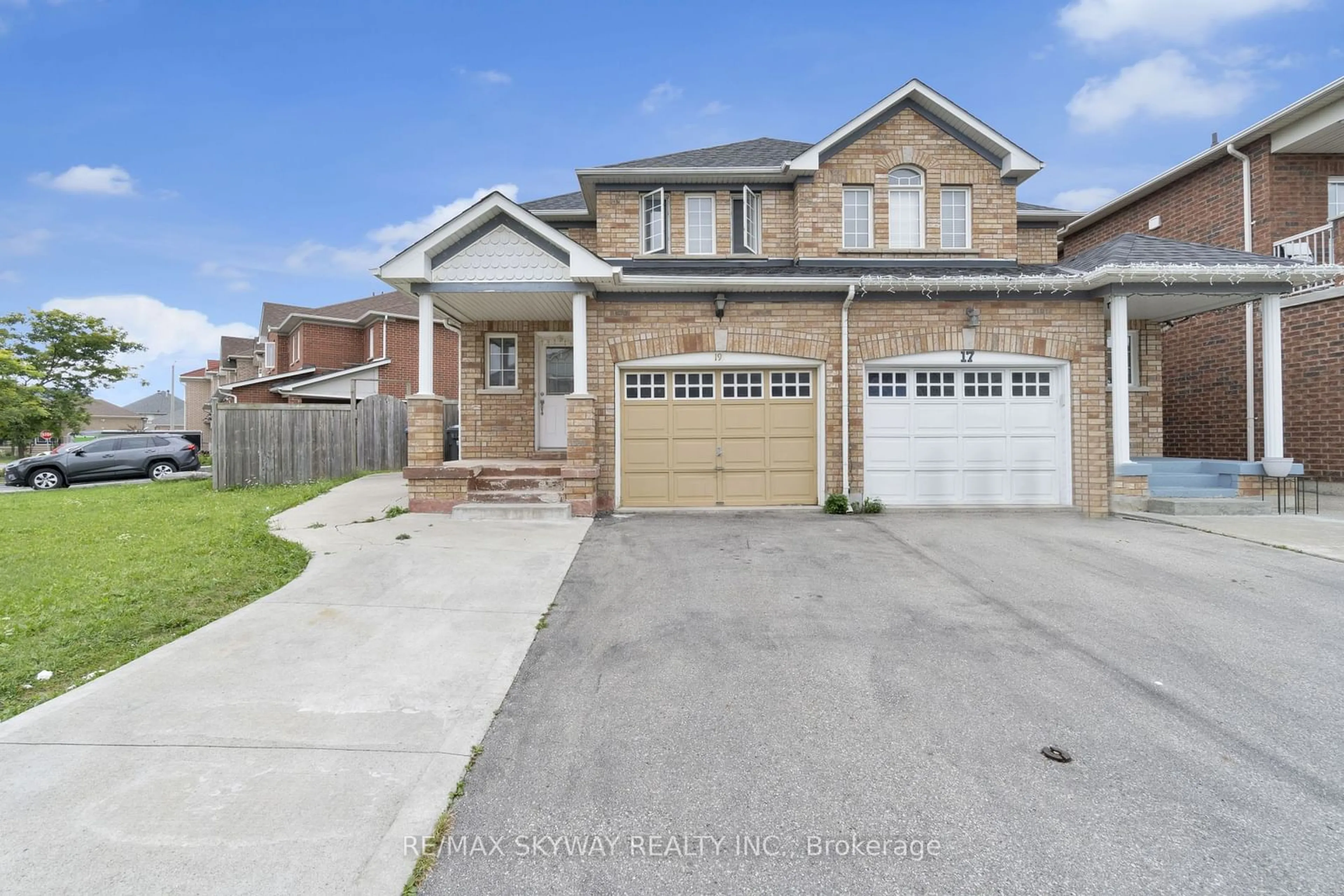 Home with brick exterior material, street for 19 Rednor Dr, Brampton Ontario L6P 1P4