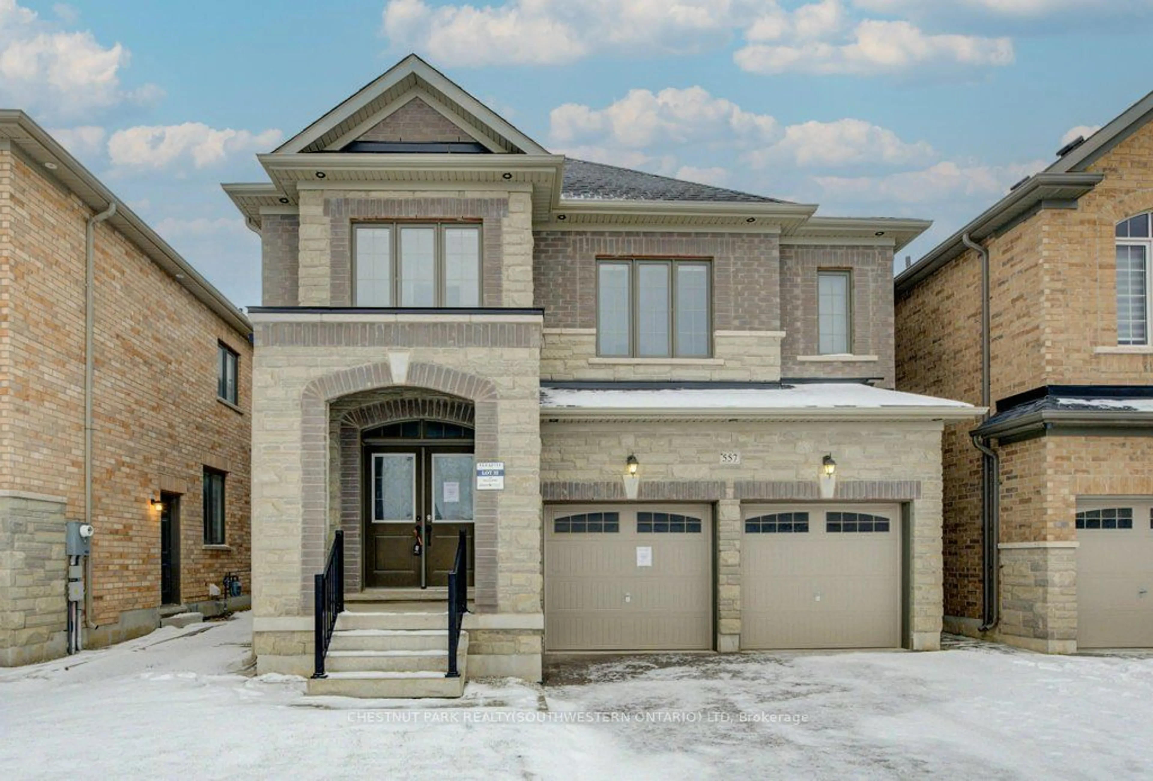 Home with brick exterior material, street for 557 Veterans Dr, Brampton Ontario L7A 5A6