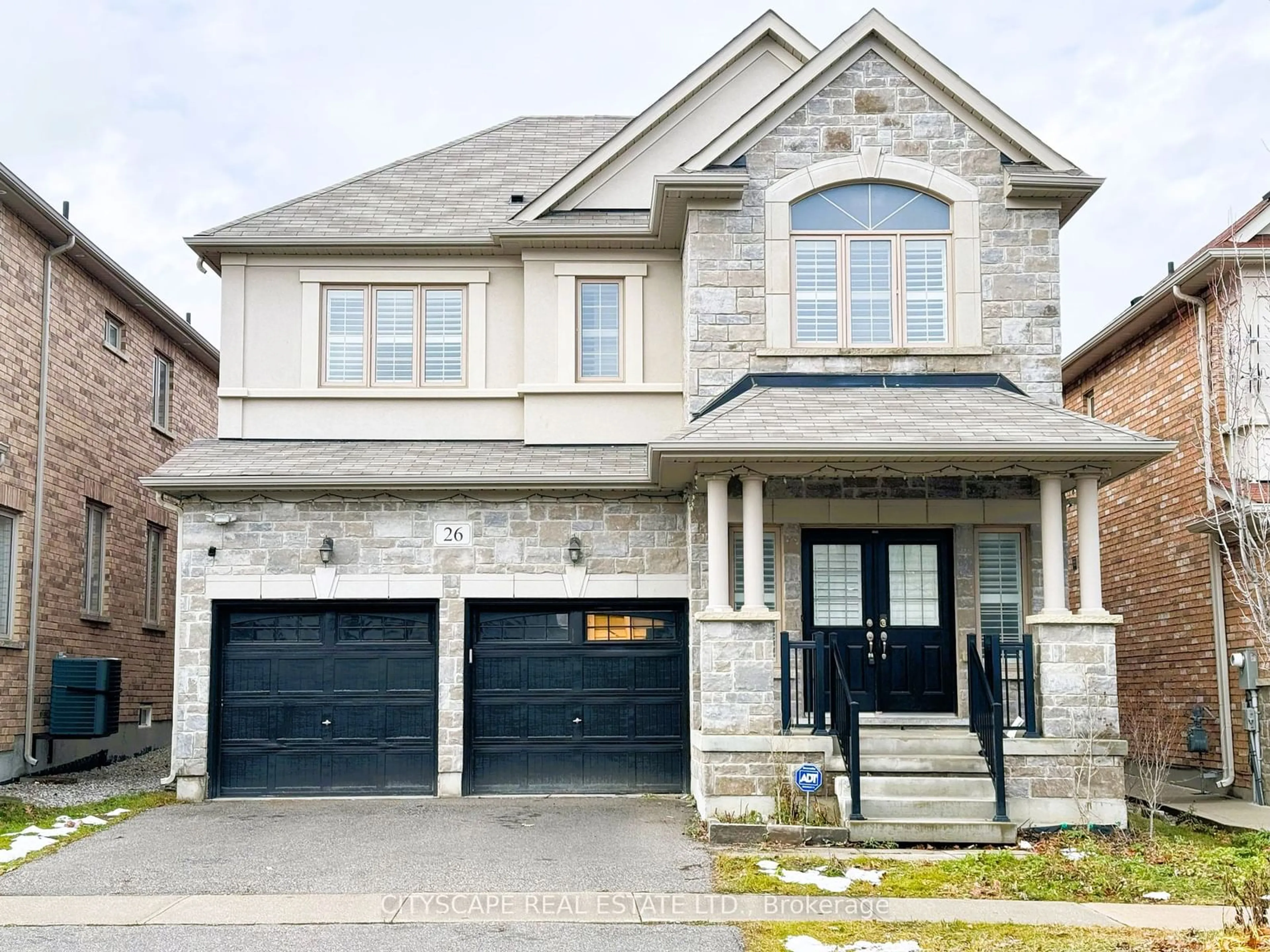 Home with brick exterior material, street for 26 Clockwork Dr, Brampton Ontario L7A 4R8