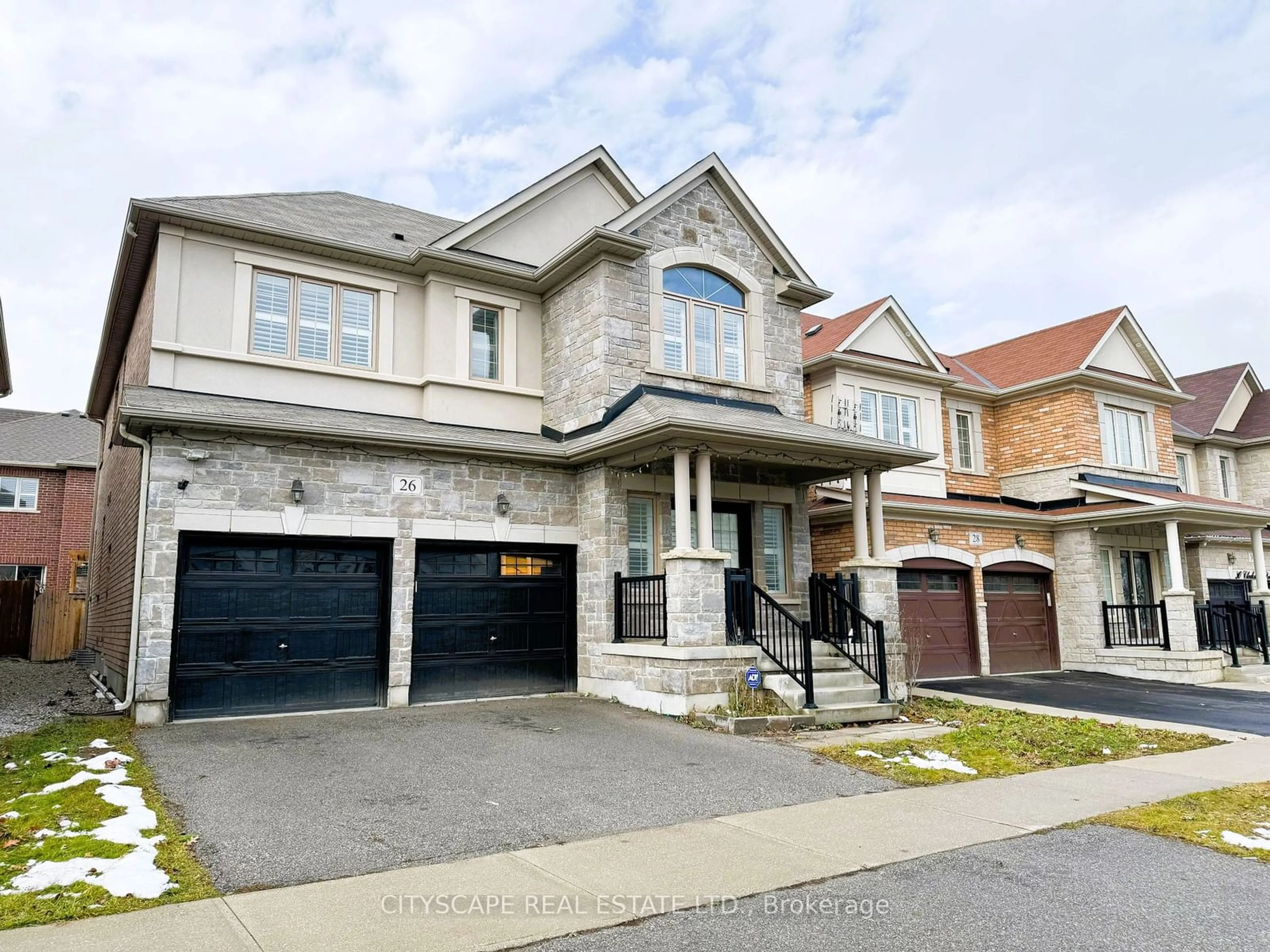 Home with brick exterior material, street for 26 Clockwork Dr, Brampton Ontario L7A 4R8