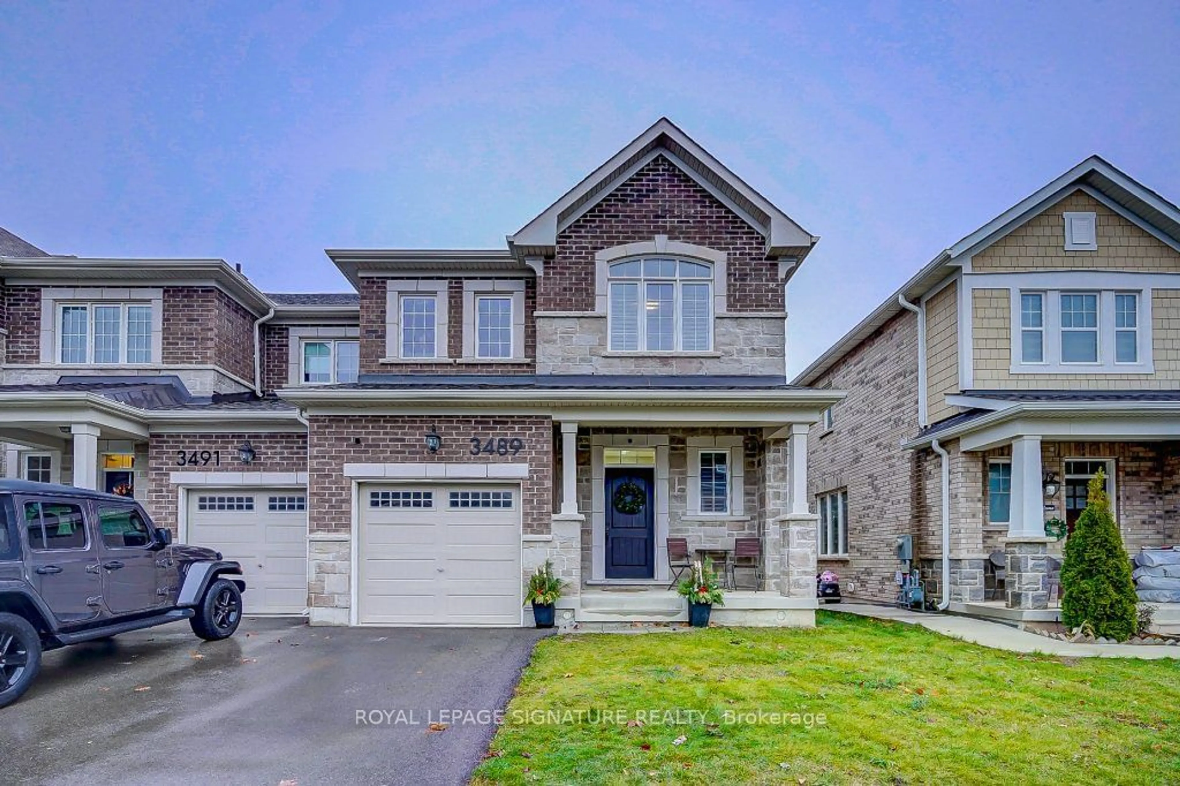 Home with brick exterior material, street for 3489 Eternity Way, Oakville Ontario L6H 0X9