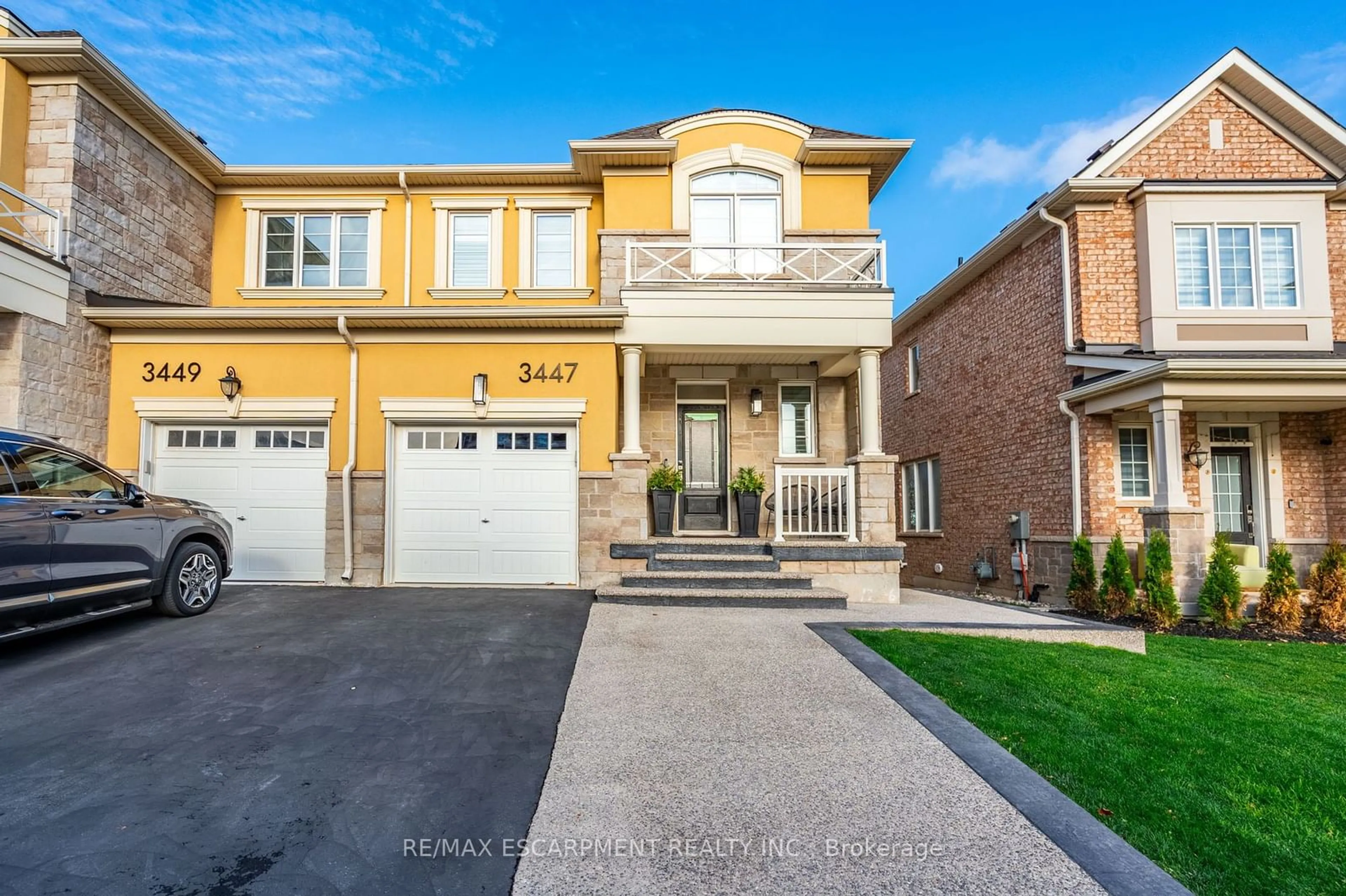 Home with brick exterior material, street for 3447 Eternity Way, Oakville Ontario L6H 0Y2