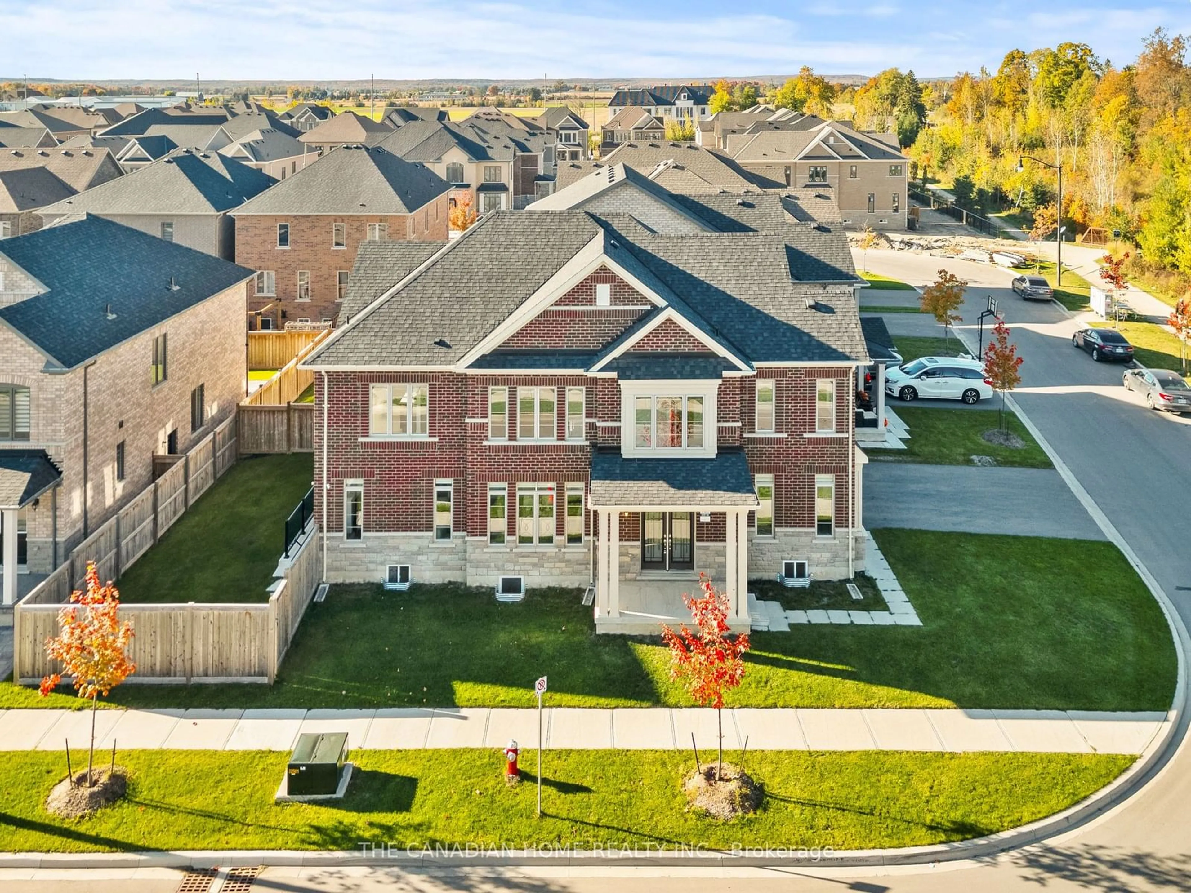 A pic from outside/outdoor area/front of a property/back of a property/a pic from drone, street for 59 Cobriza Cres, Brampton Ontario L7A 5A6