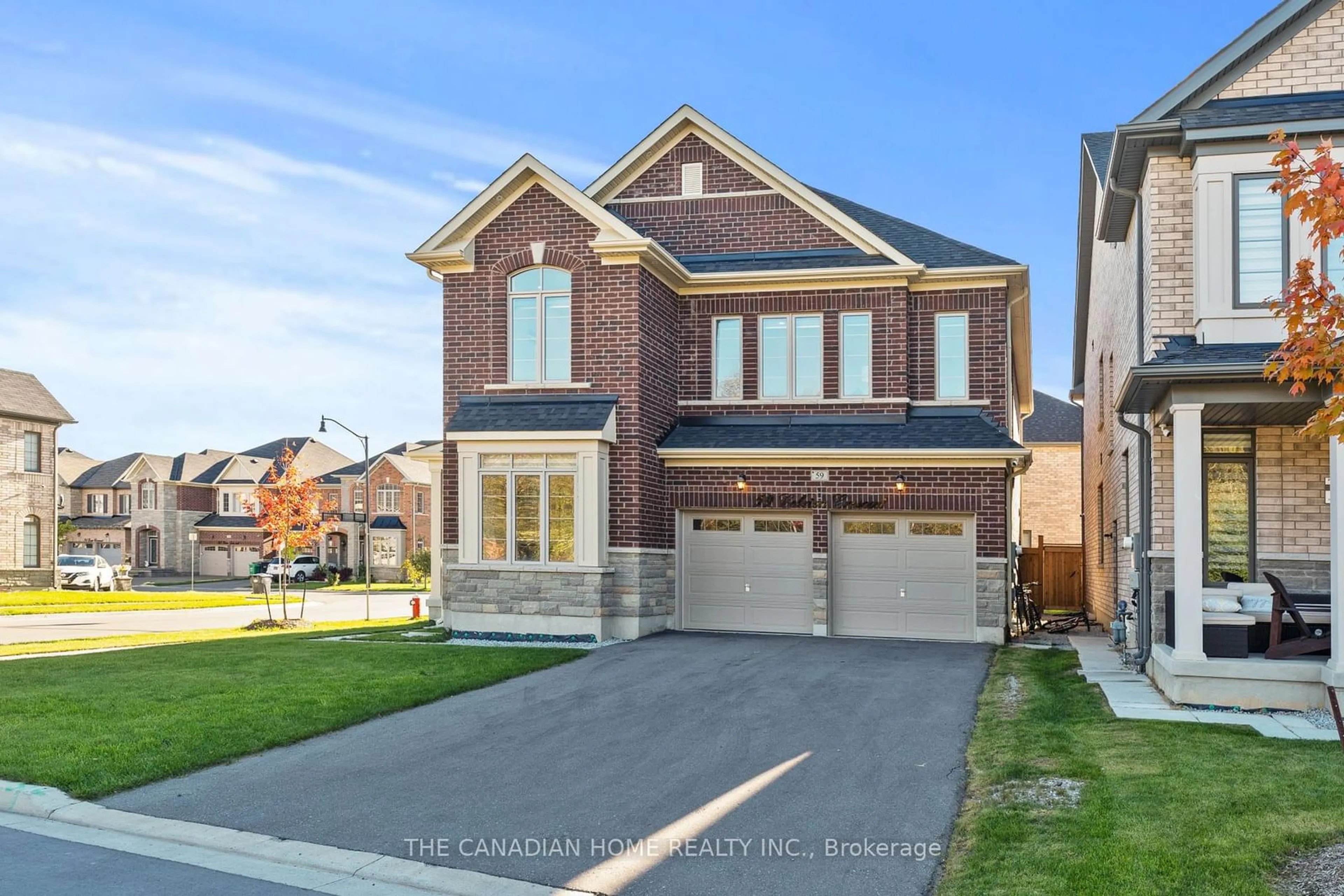 Home with brick exterior material, street for 59 Cobriza Cres, Brampton Ontario L7A 5A6