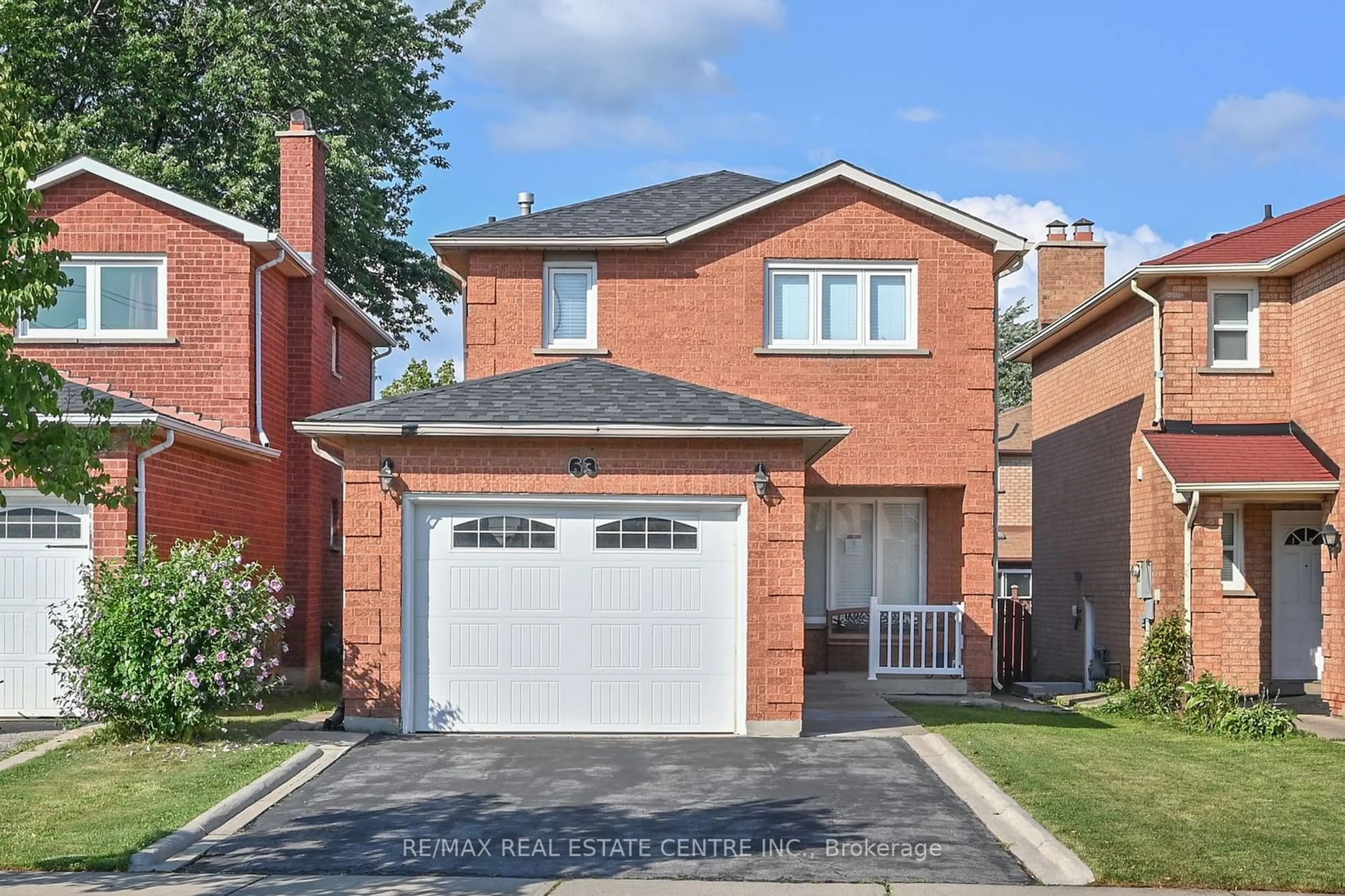 Home with brick exterior material, street for 63 Candy Cres, Brampton Ontario L6X 4A1