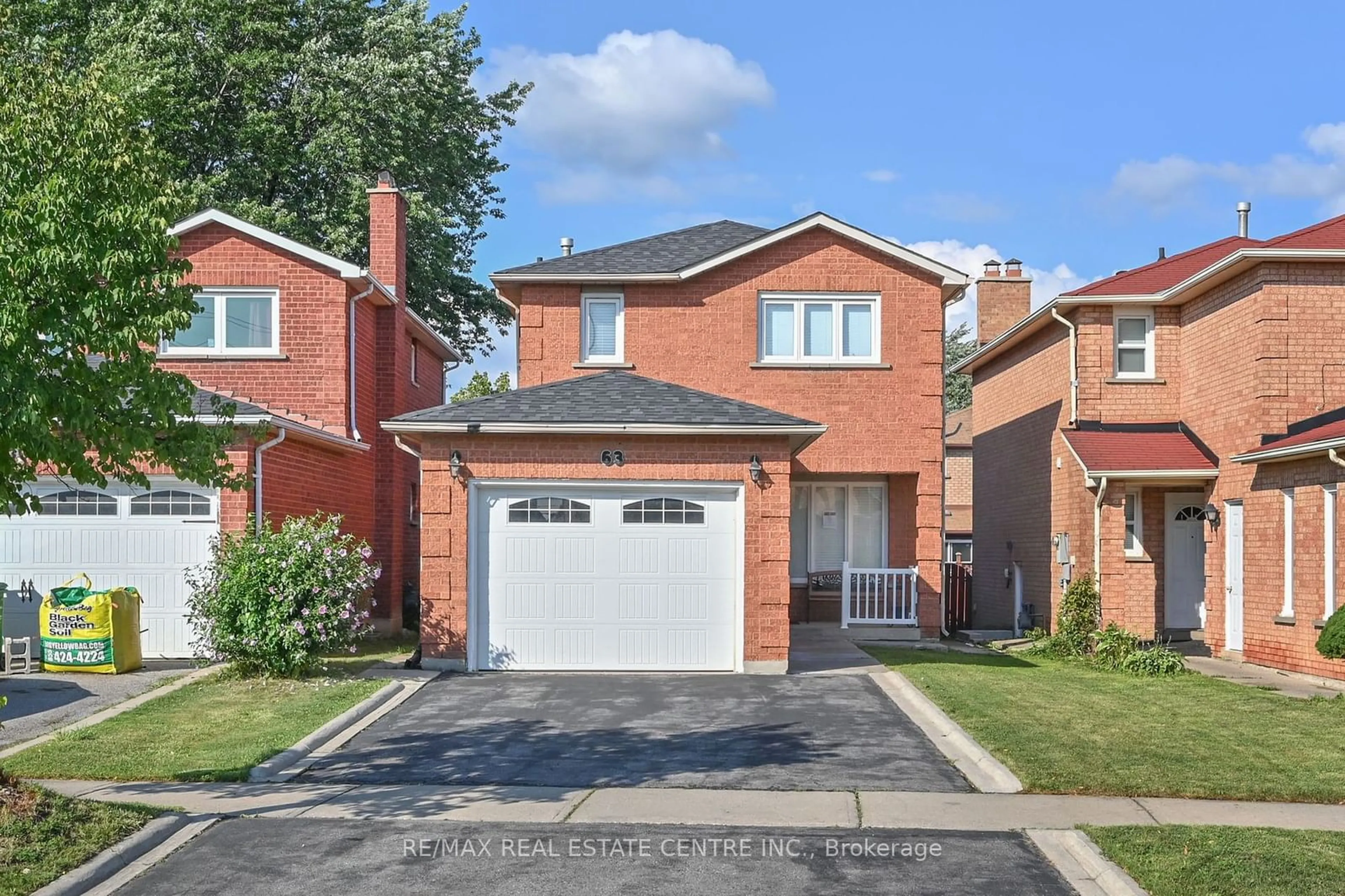 Home with brick exterior material, street for 63 Candy Cres, Brampton Ontario L6X 4A1