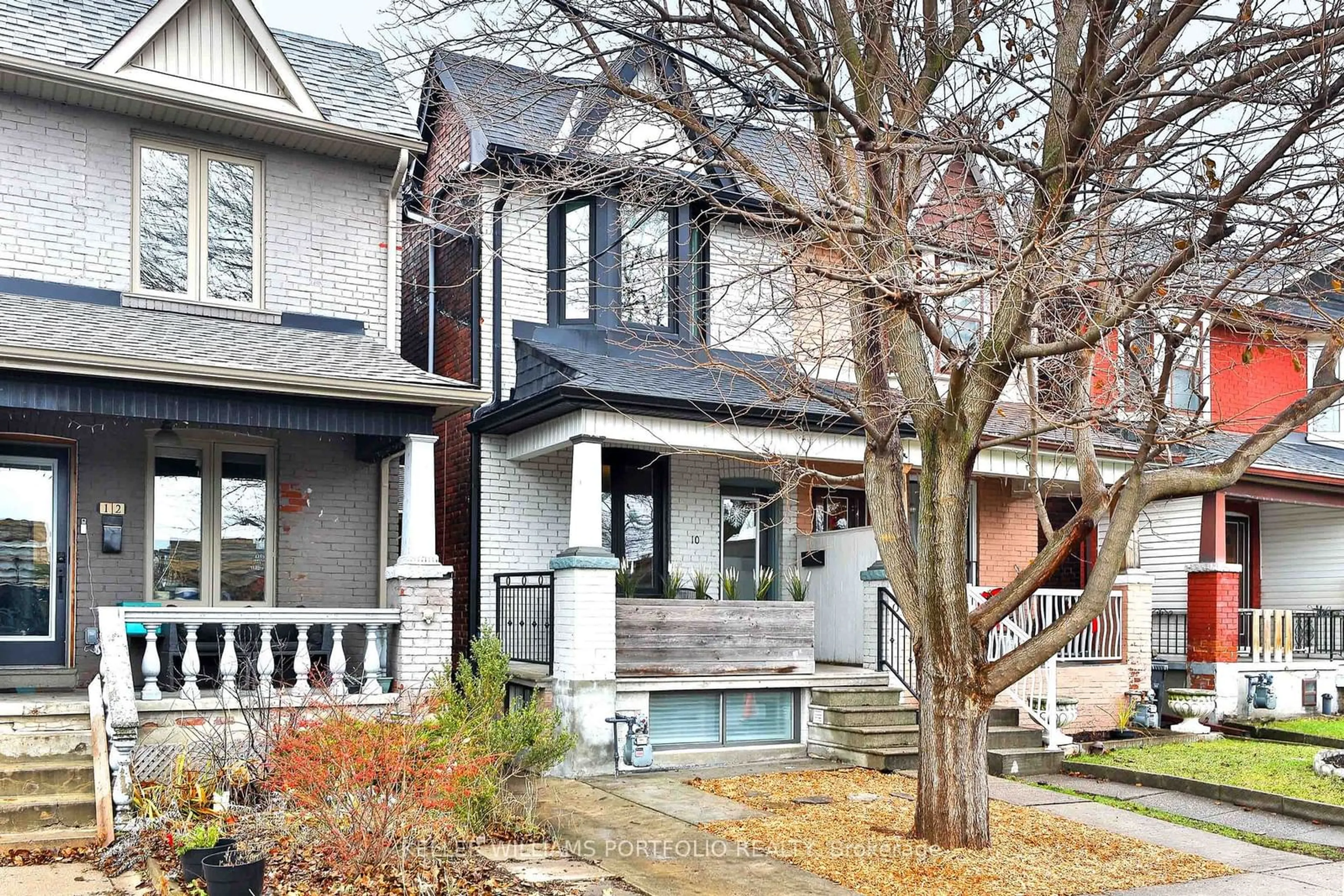 Home with brick exterior material, street for 10 Westport Ave, Toronto Ontario M6N 1E2