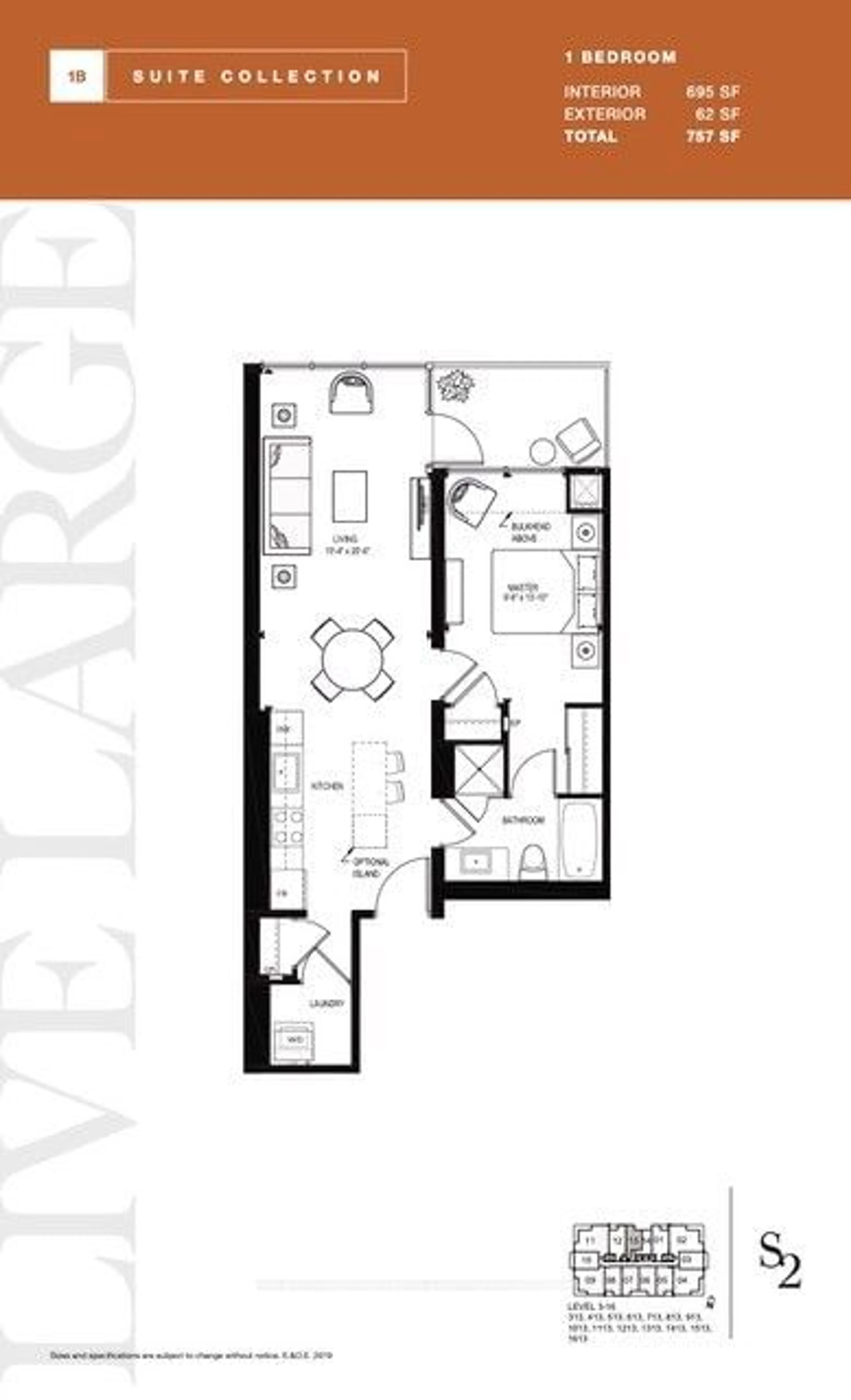 Floor plan for 1035 Southdown Rd #913, Mississauga Ontario L5J 0A3