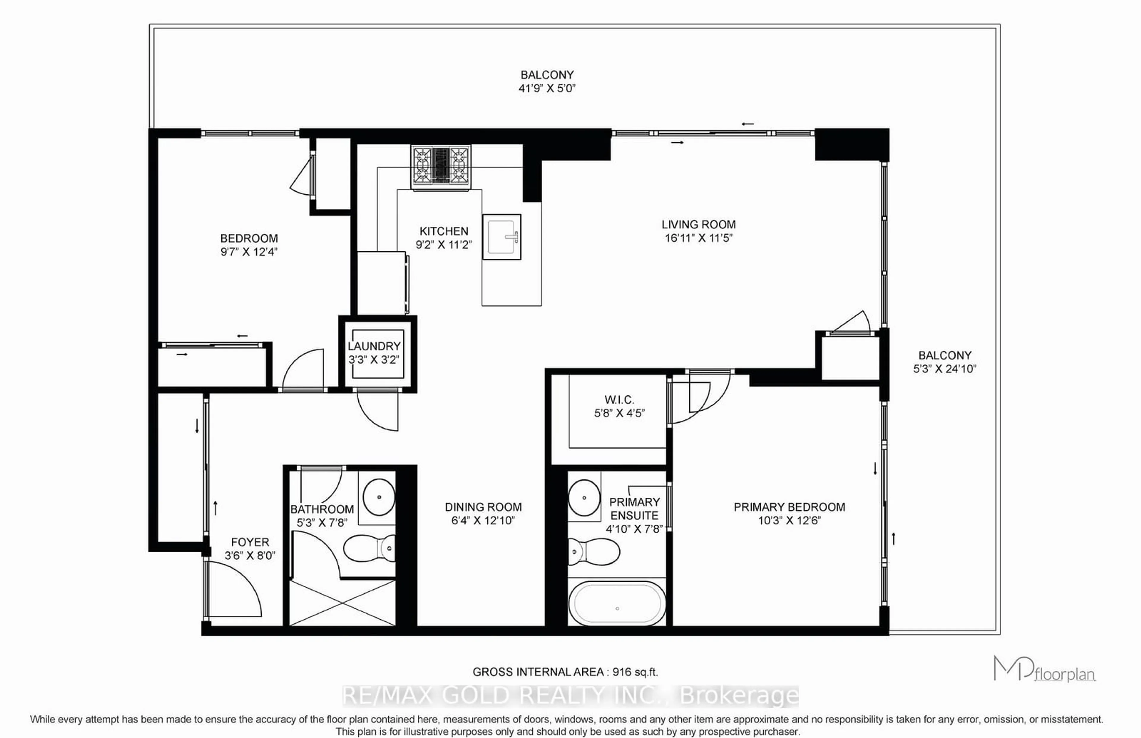 Floor plan for 4633 Glen Erin Dr #1709, Mississauga Ontario L5M 0Y6