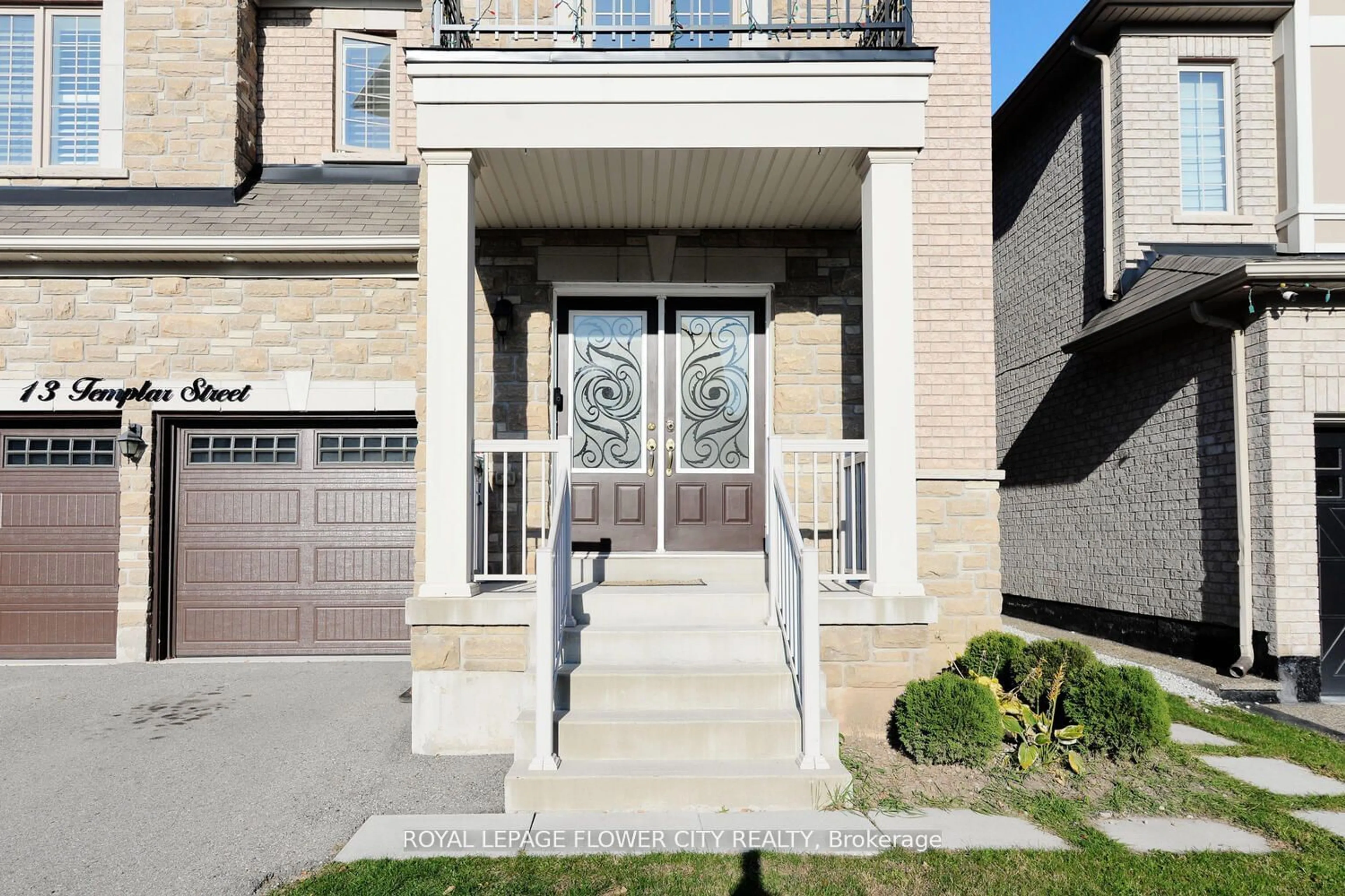 Home with brick exterior material, street for 13 Templar St, Brampton Ontario L6Y 2Y2