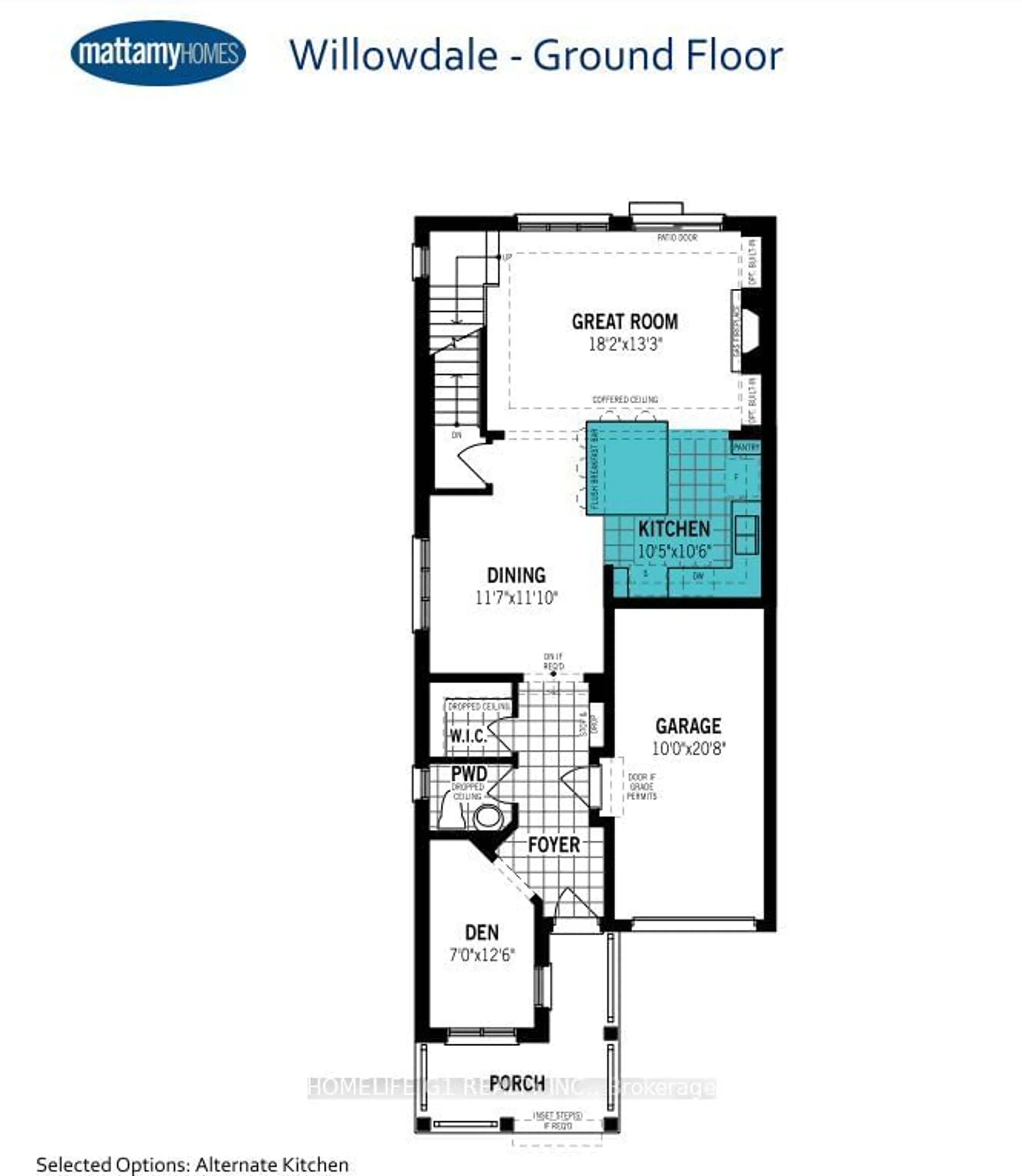 Floor plan for 1232 Stirling Todd Terr, Milton Ontario L9L 9L9