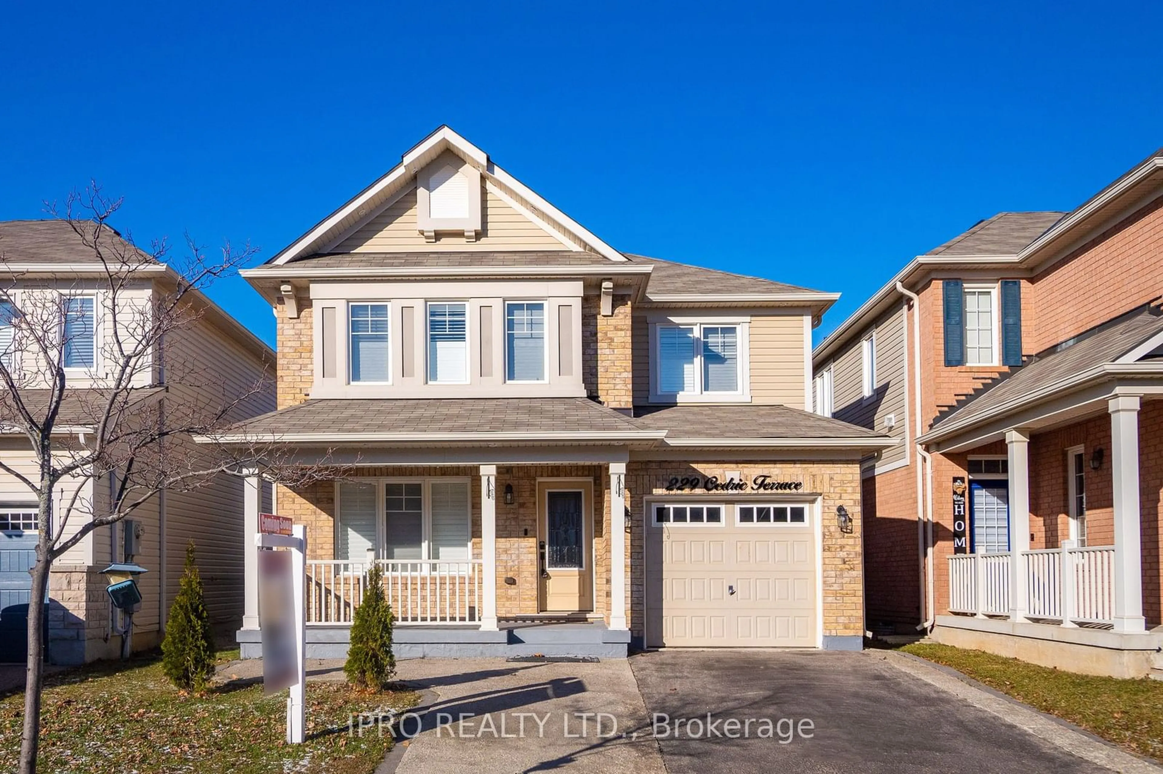 Home with brick exterior material, street for 229 Cedric Terr, Milton Ontario L9T 8P2