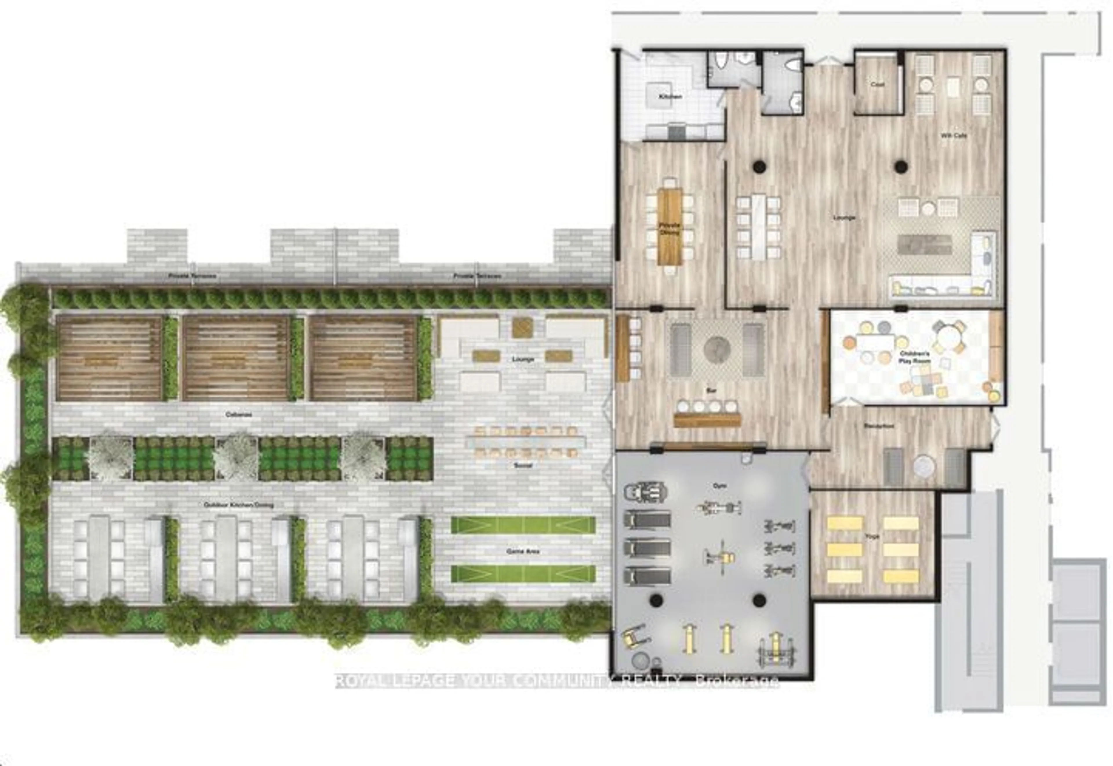 Floor plan for 859 The Queensway #207, Toronto Ontario M8Z 1N8