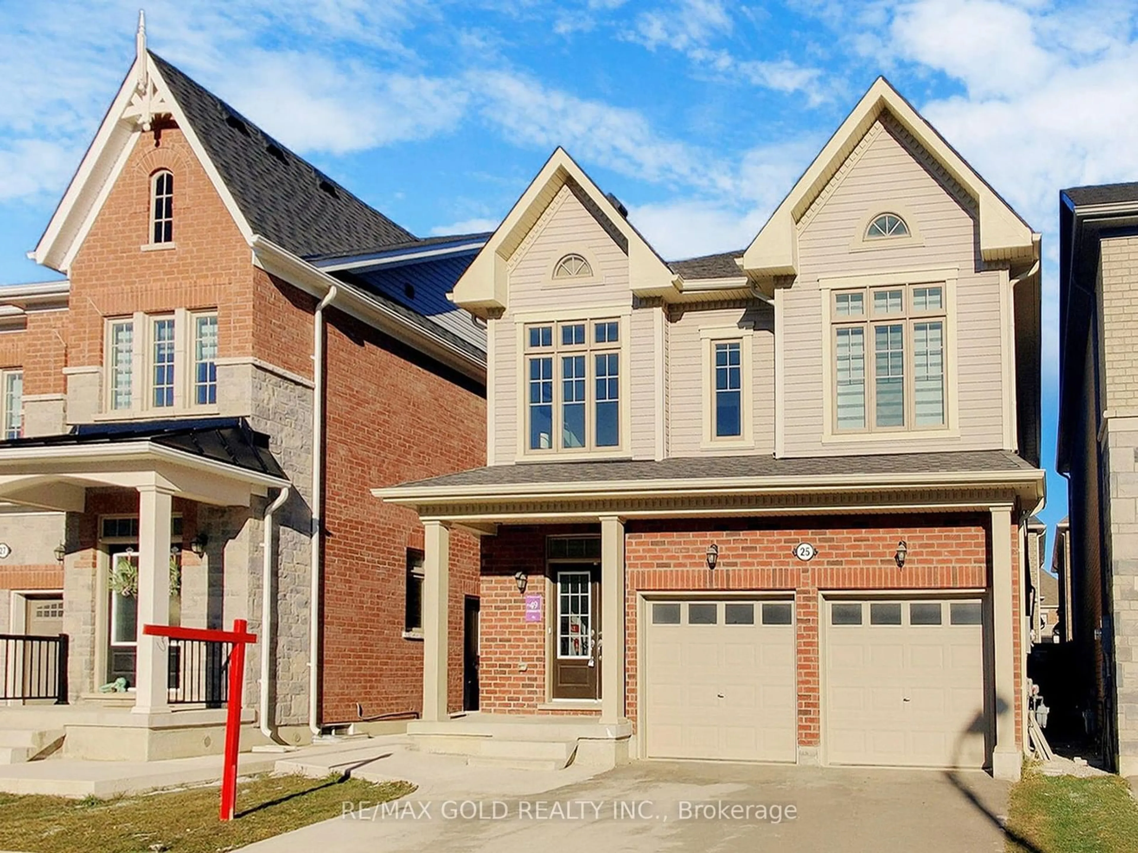 Home with brick exterior material, street for 25 Thornvalley Terr, Caledon Ontario L7C 4H9