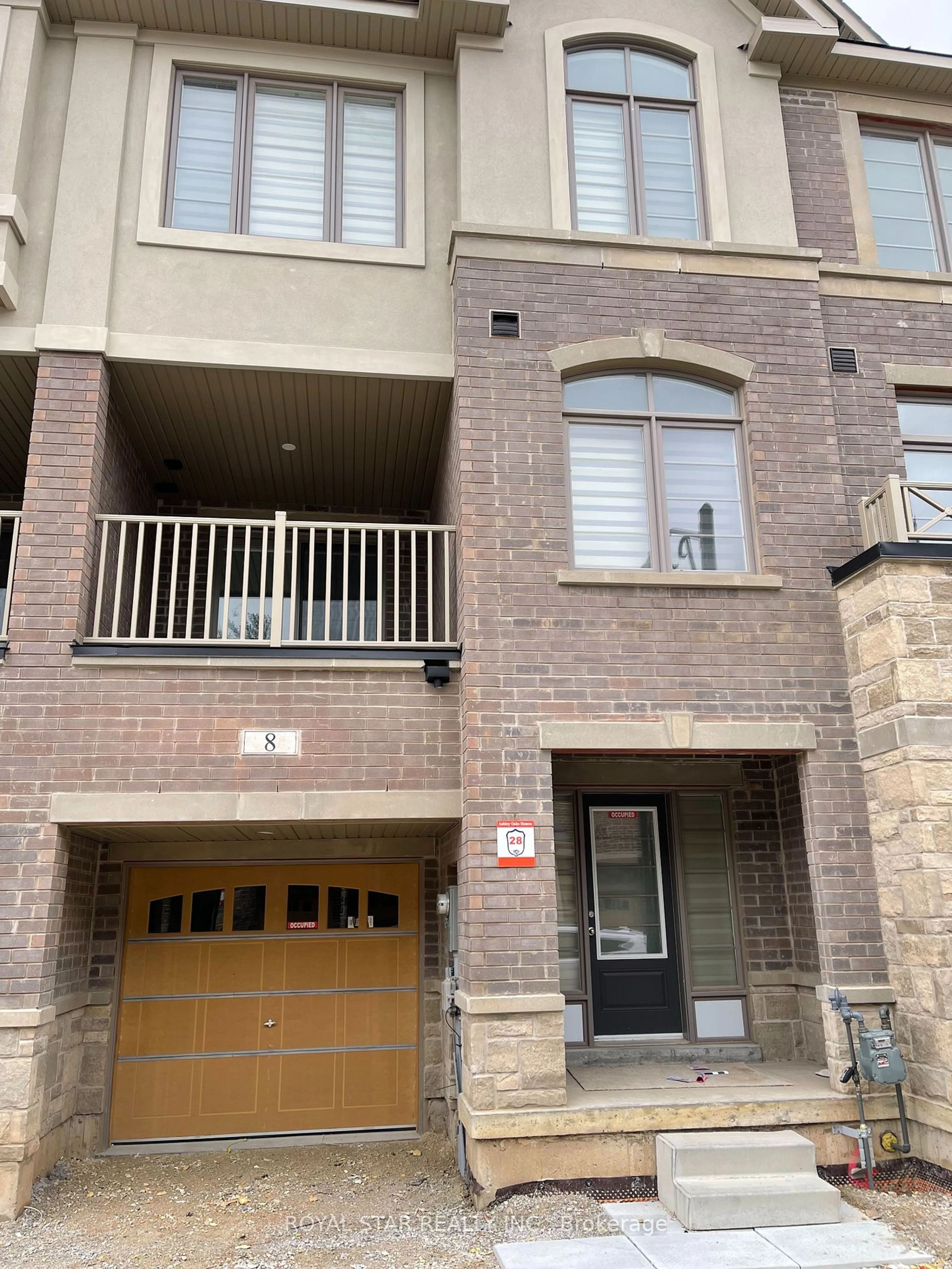 Home with brick exterior material, street for 8 Summerbeam Way, Brampton Ontario L6Y 6K5