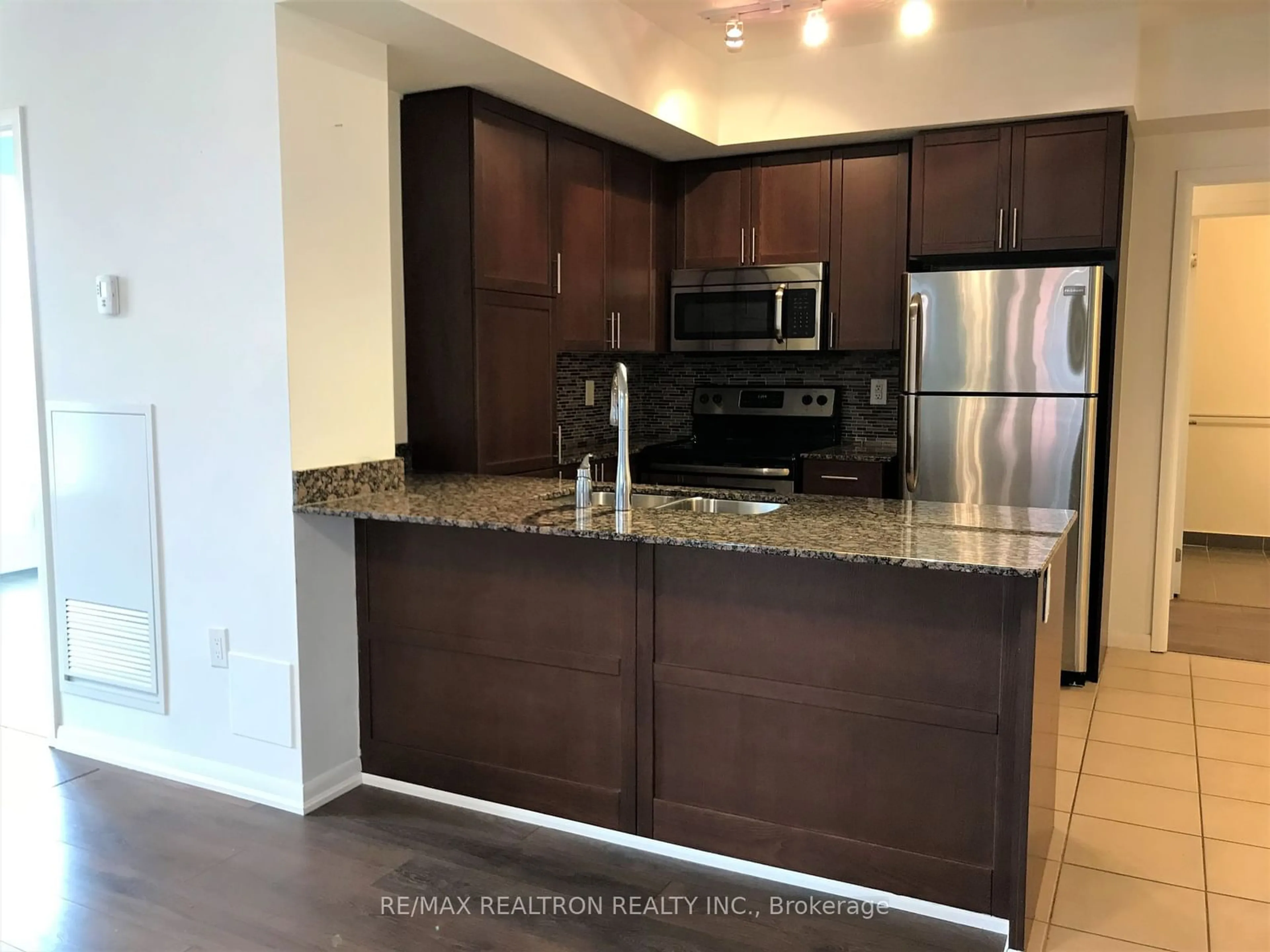 Open concept kitchen, unknown for 36 Via Bagnato Ave #630, Toronto Ontario M6A 0B7