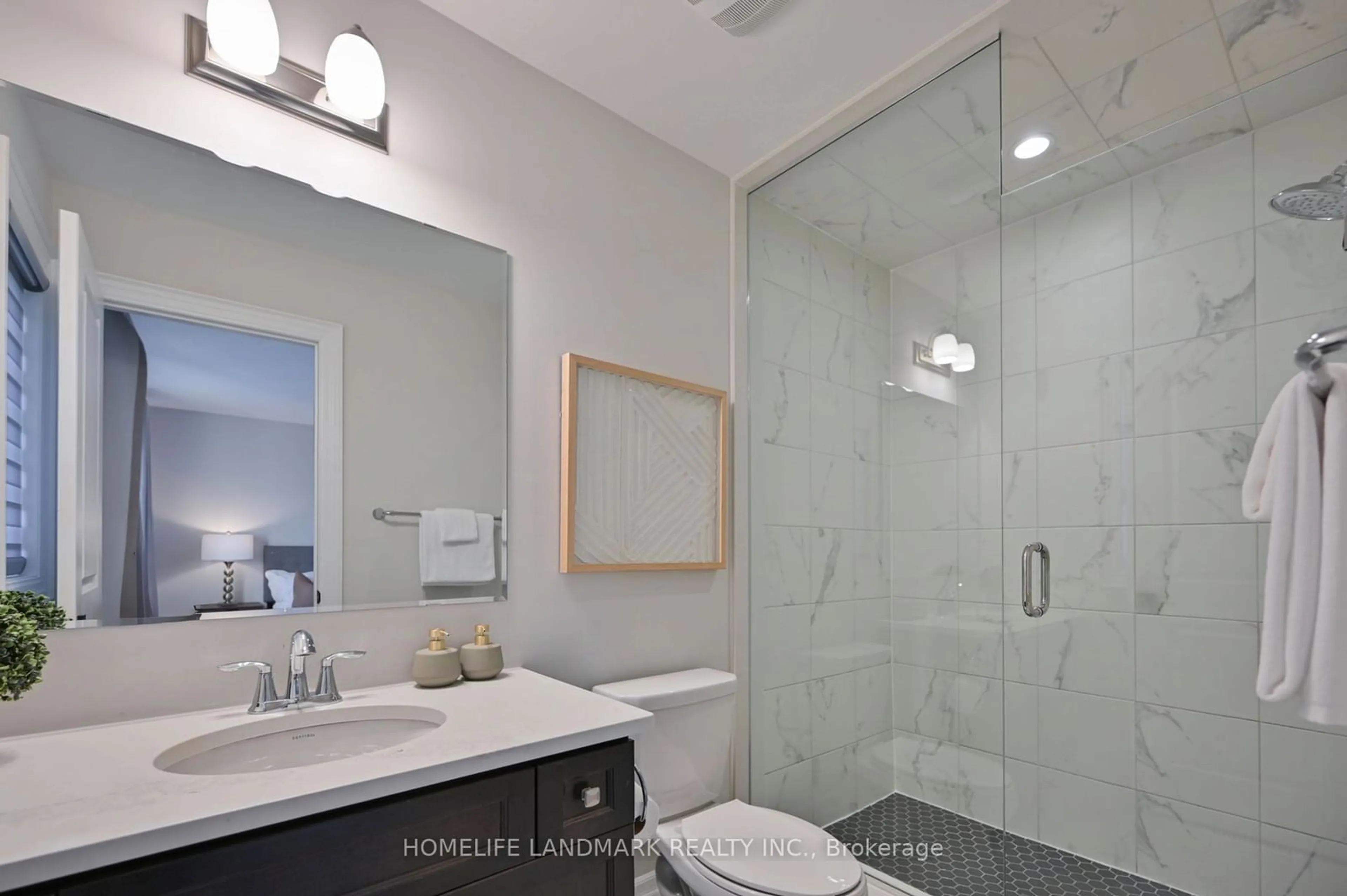 Contemporary bathroom, ceramic/tile floor for 137 Stork St, Oakville Ontario L6H 0X9