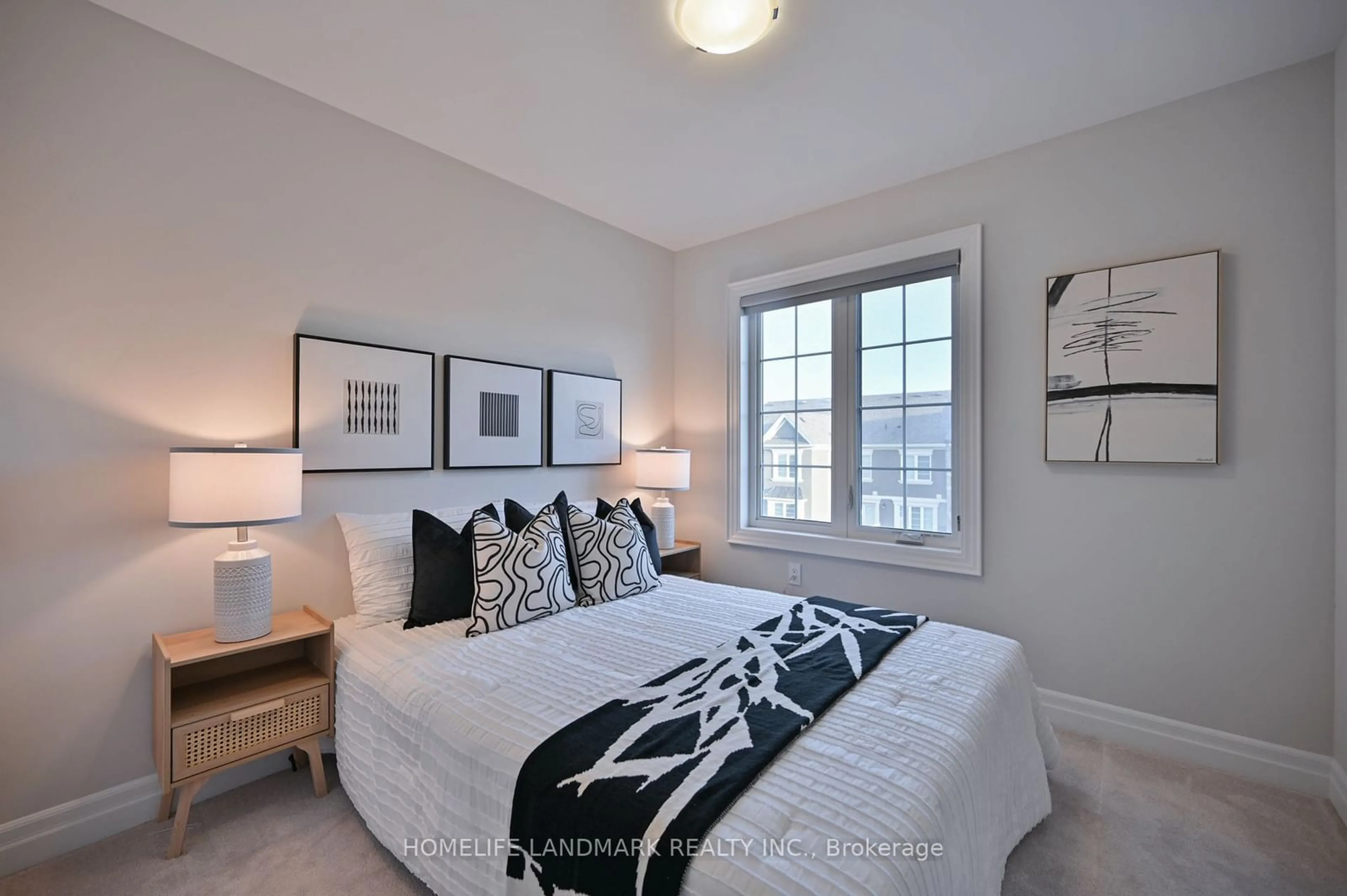 Bedroom with bed, unknown for 137 Stork St, Oakville Ontario L6H 0X9