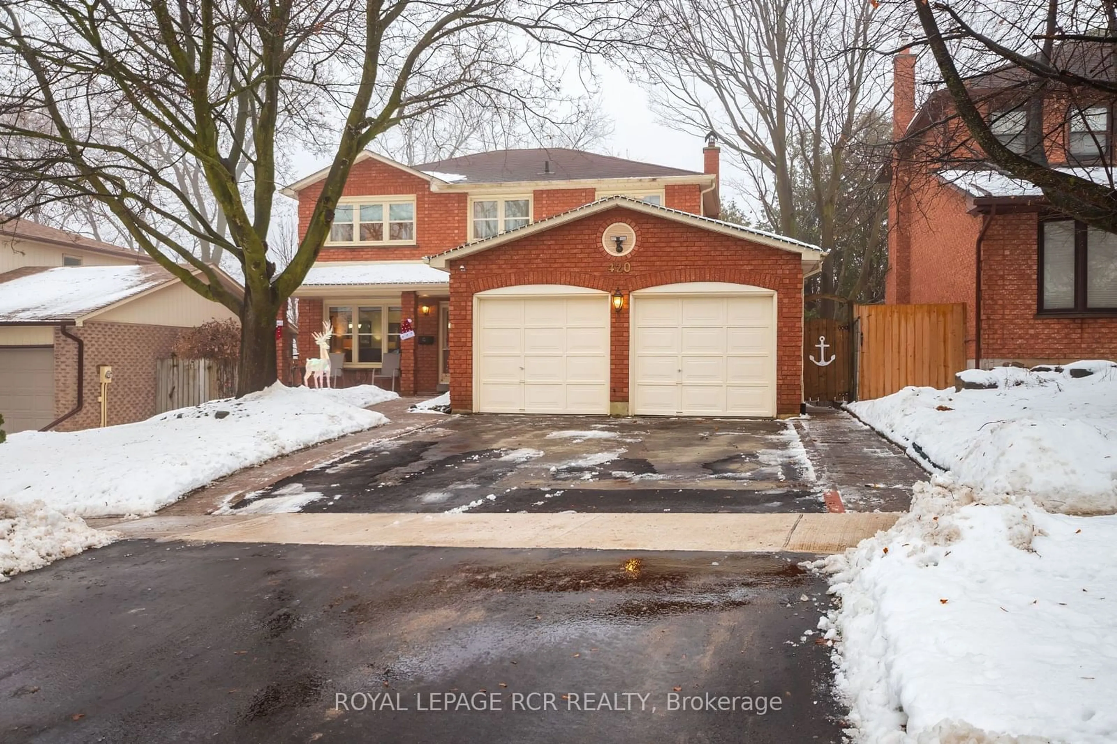 Home with brick exterior material, street for 420 College Ave, Orangeville Ontario L9W 3H4