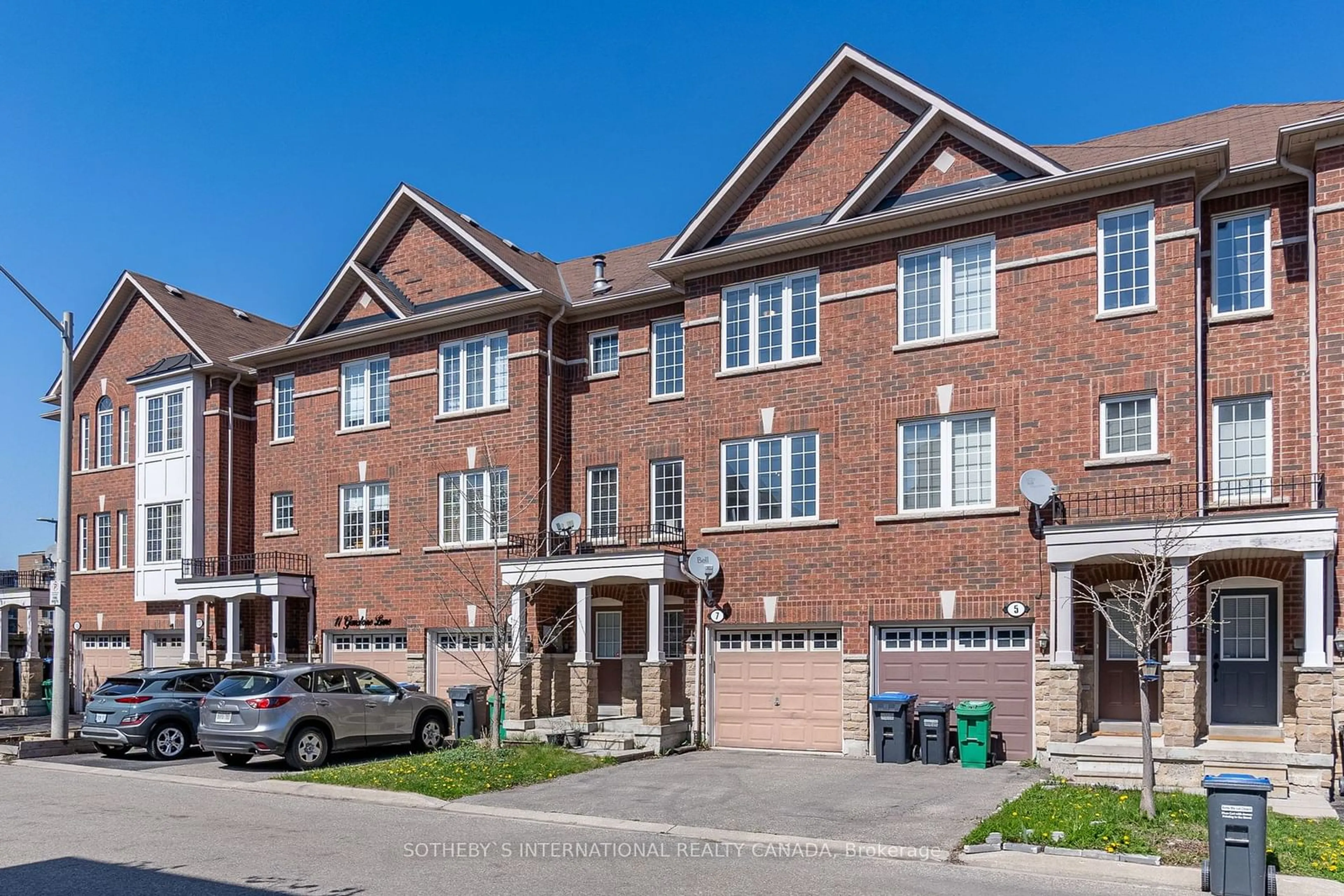 Home with brick exterior material, street for 7 Gemstone Lane, Brampton Ontario L6X 0H1