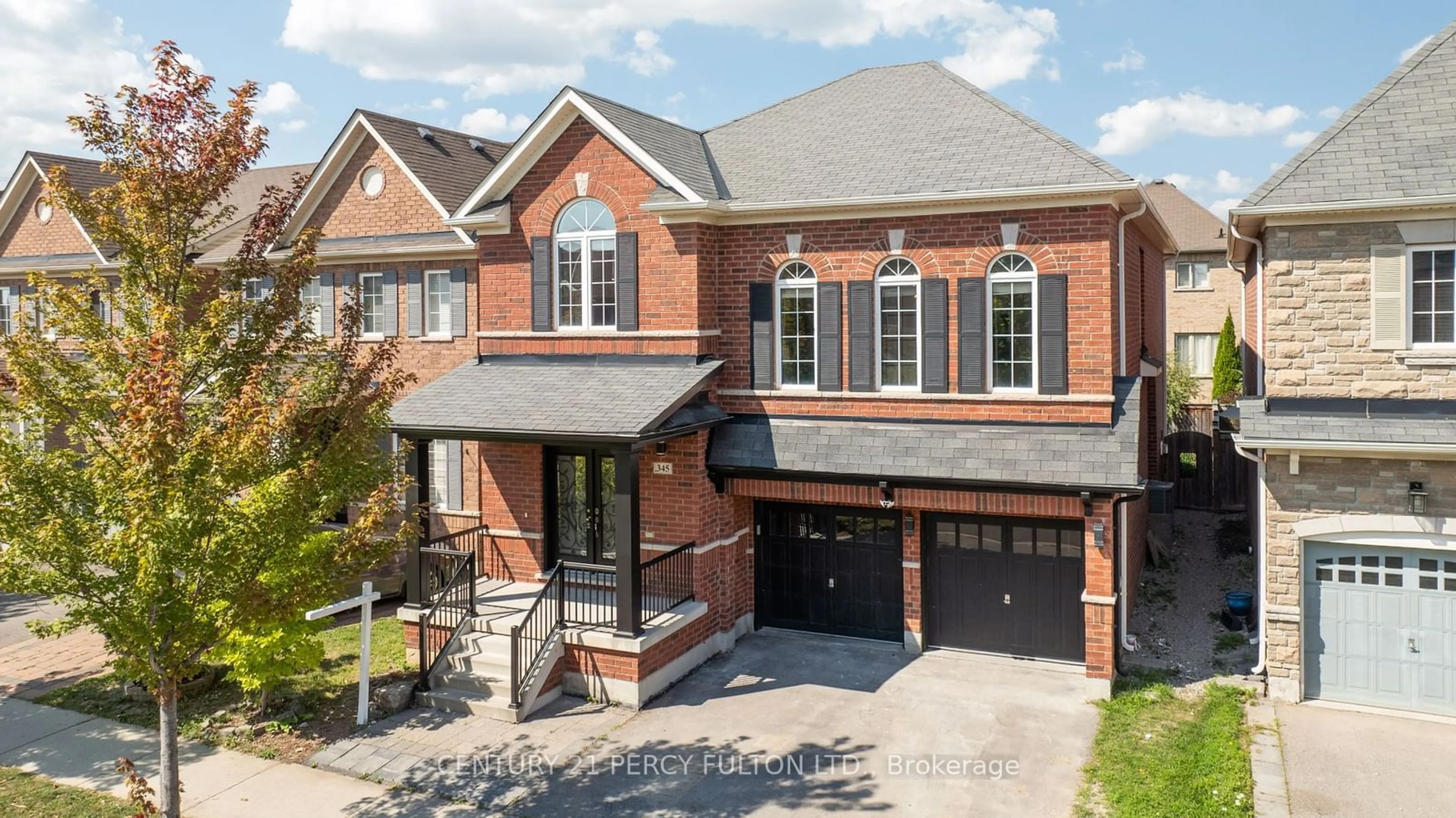 Home with brick exterior material, street for 345 Nairn Circ, Milton Ontario L9T 8A5