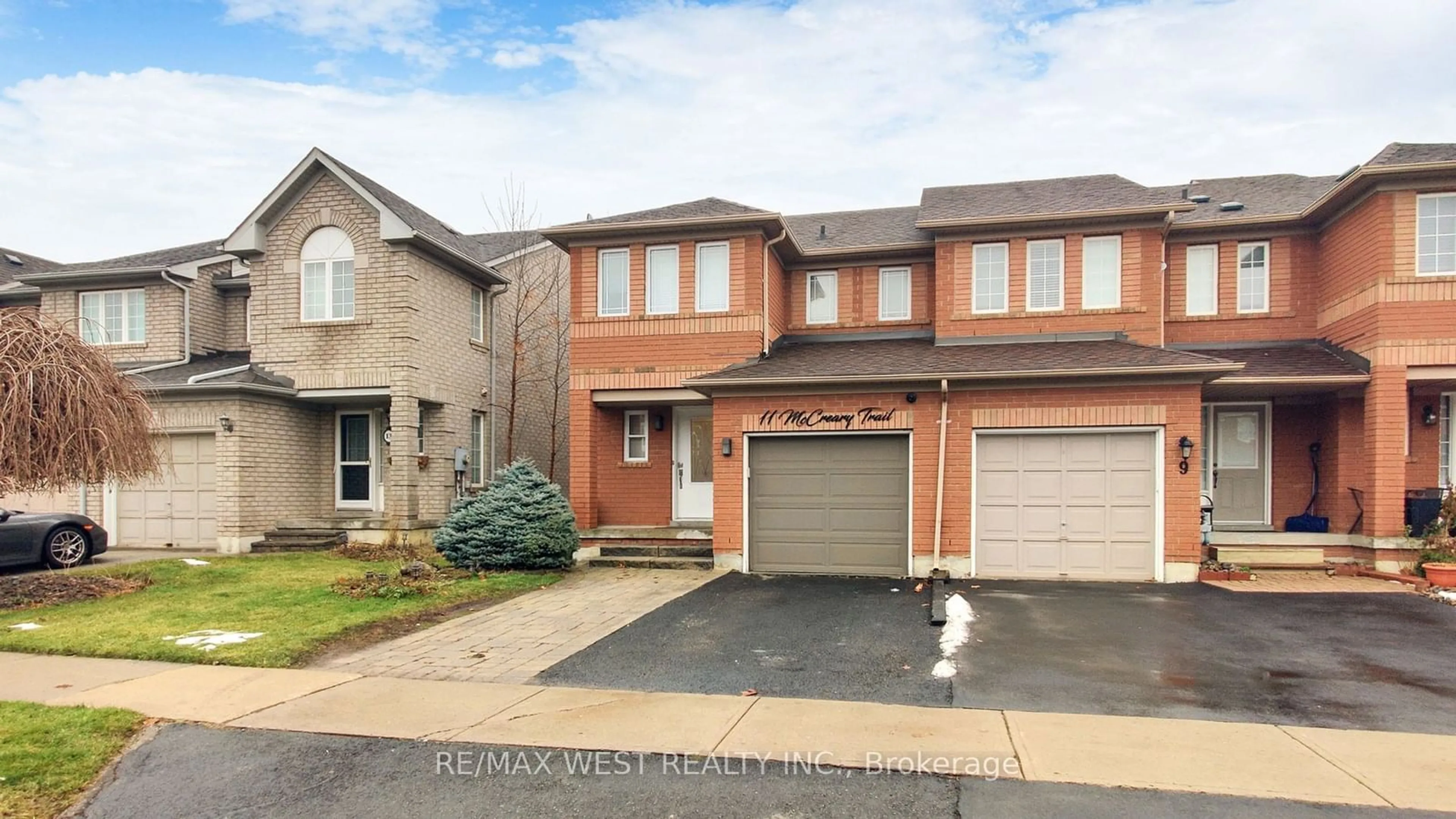 Home with brick exterior material, street for 11 McCreary Tr, Caledon Ontario L7E 2B9