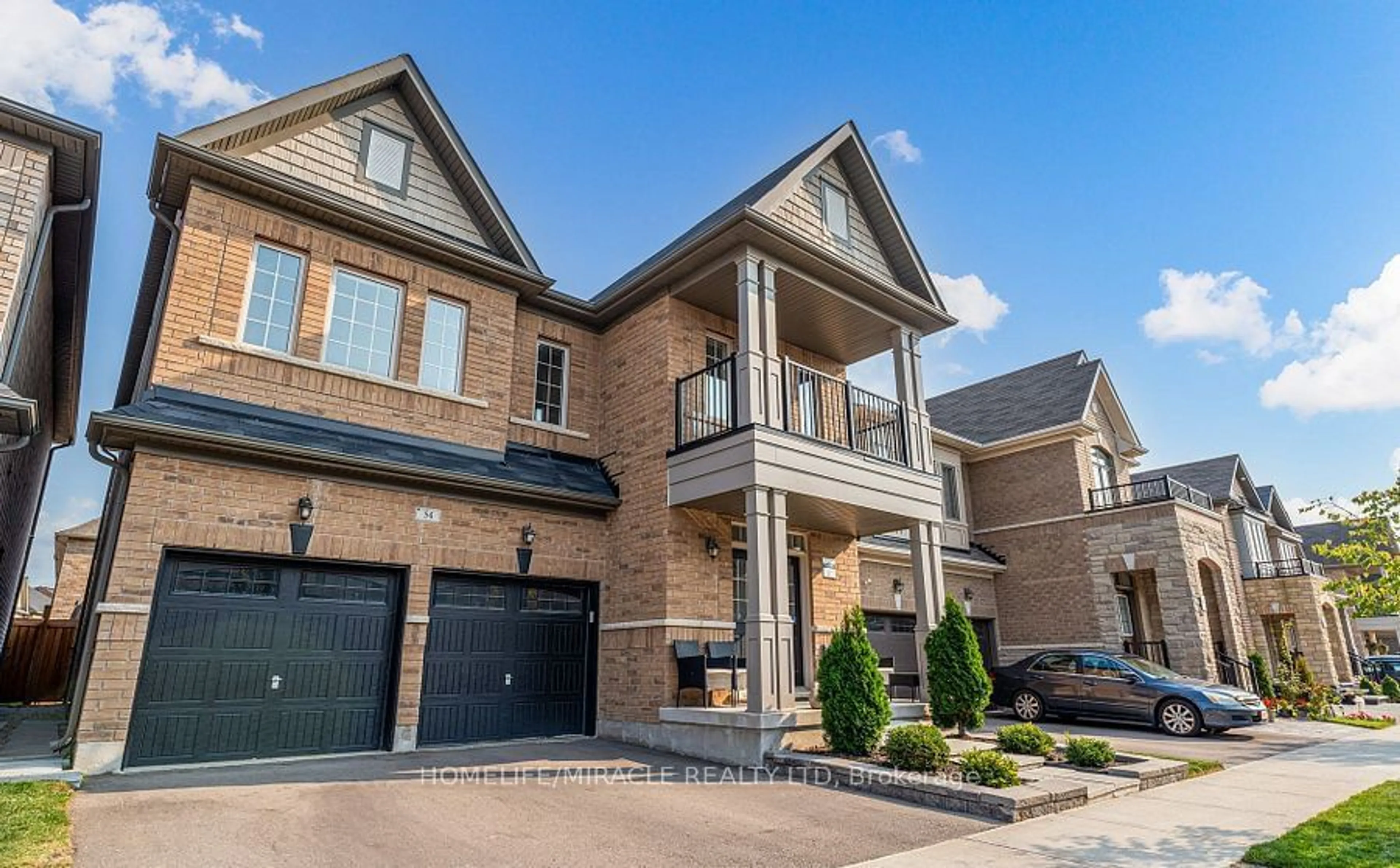 Home with brick exterior material, street for 54 O'Connor Cres, Brampton Ontario L7A 5A6