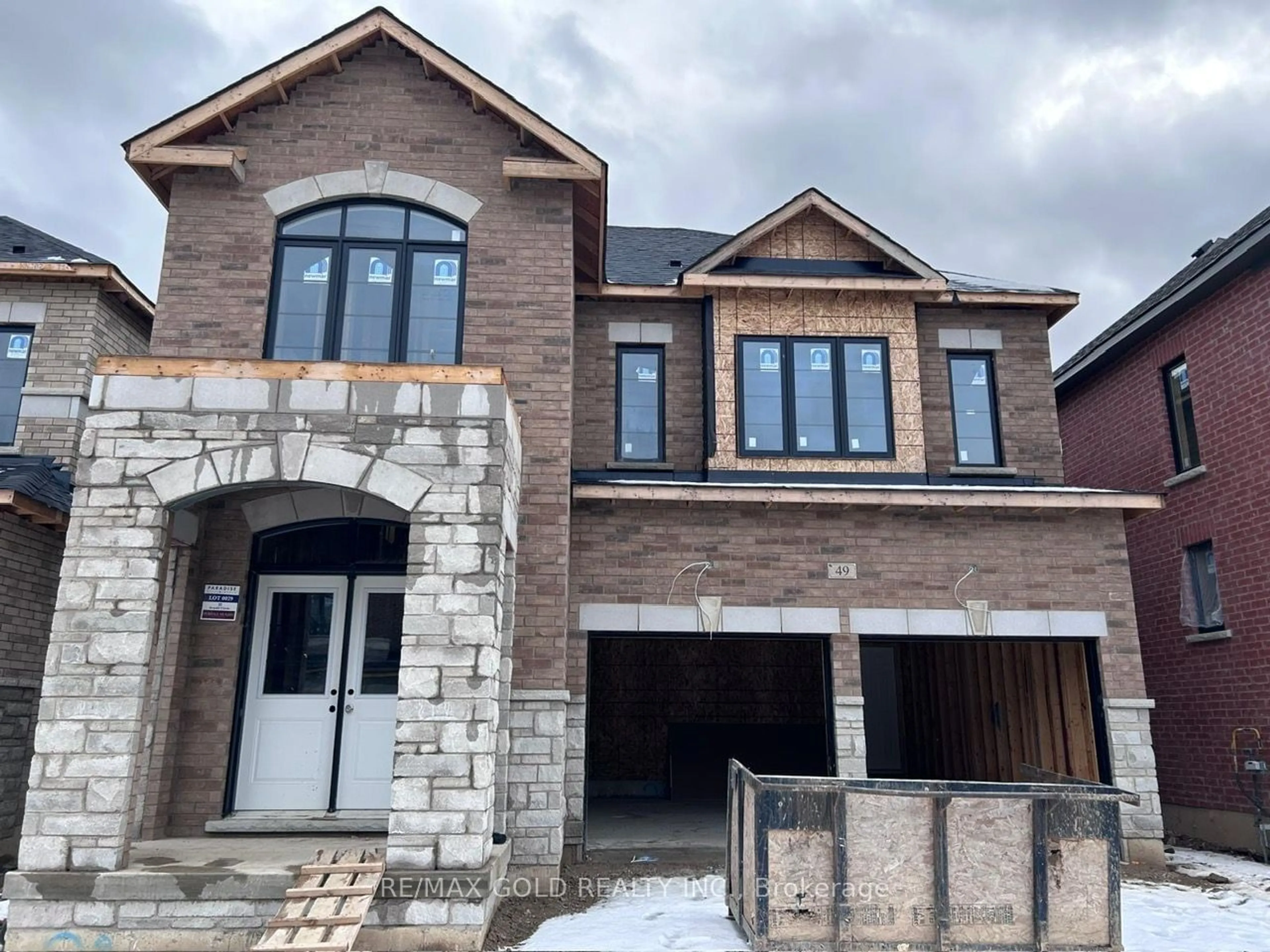 Home with brick exterior material, street for Lot 29 Arnold Circ, Brampton Ontario L7A 0B8