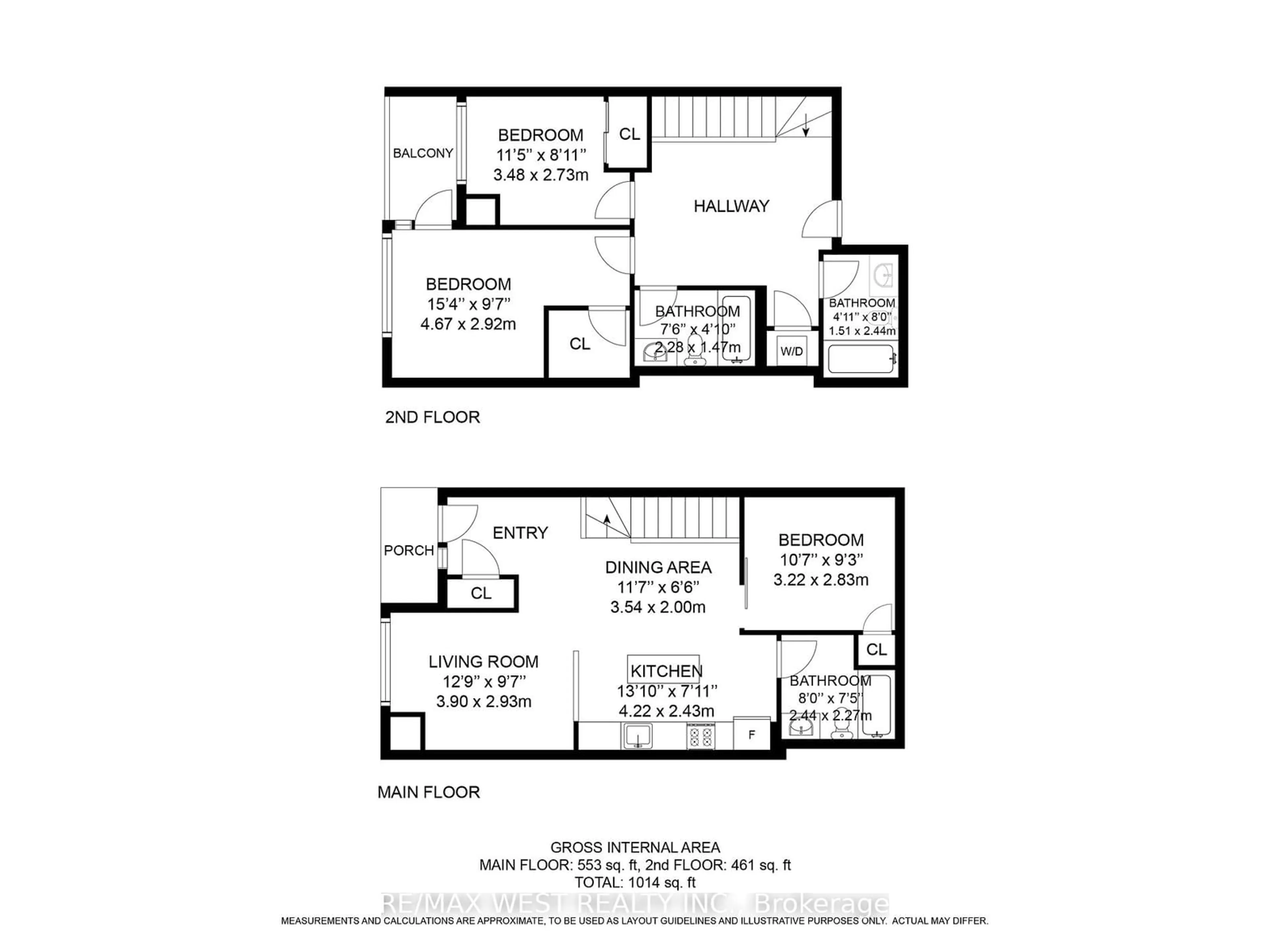 Floor plan for 5240 Dundas St #B209, Burlington Ontario L7L 0J6