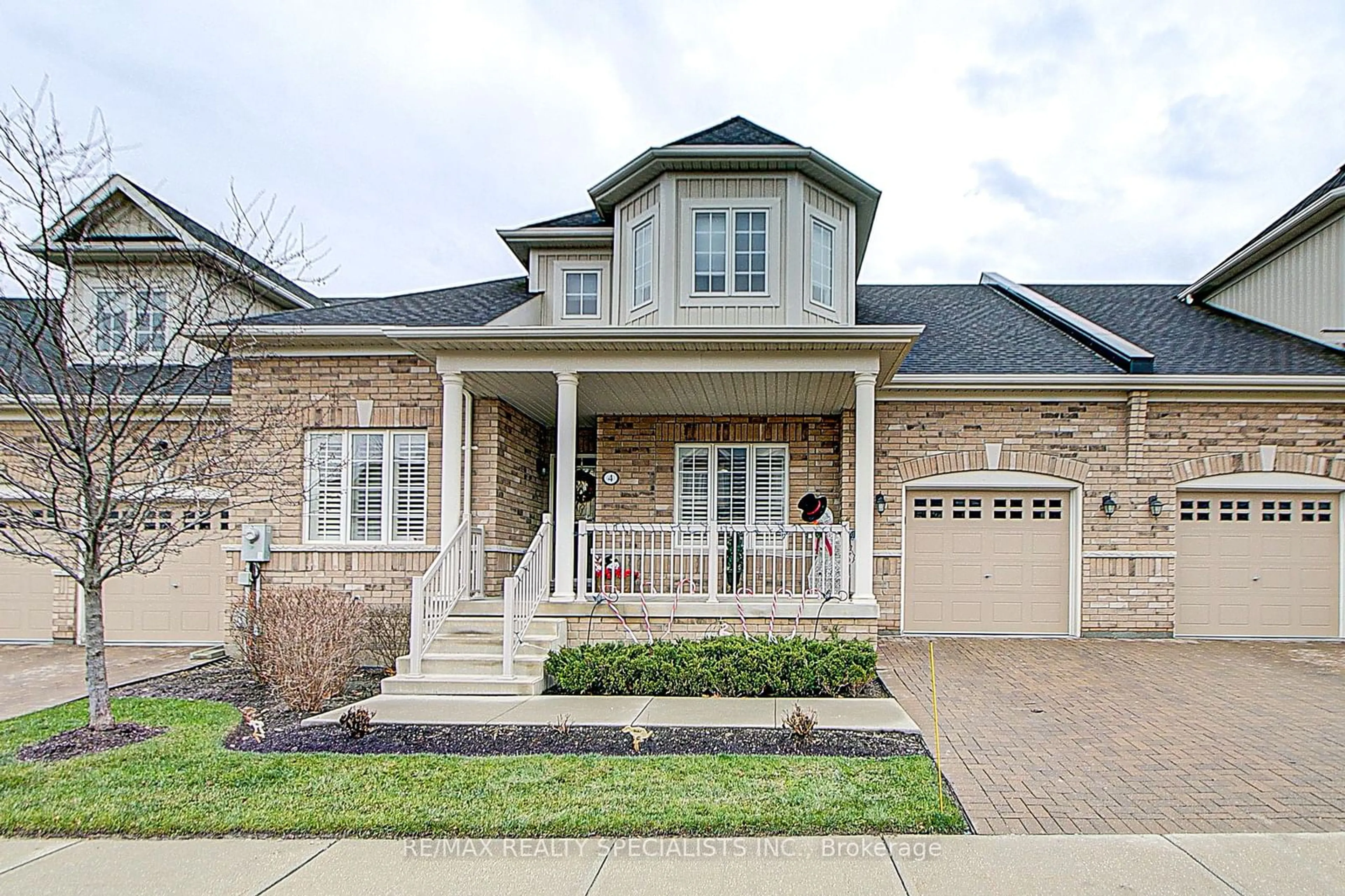 Home with brick exterior material, street for 4 Alamode Rd, Brampton Ontario L6R 3Z8