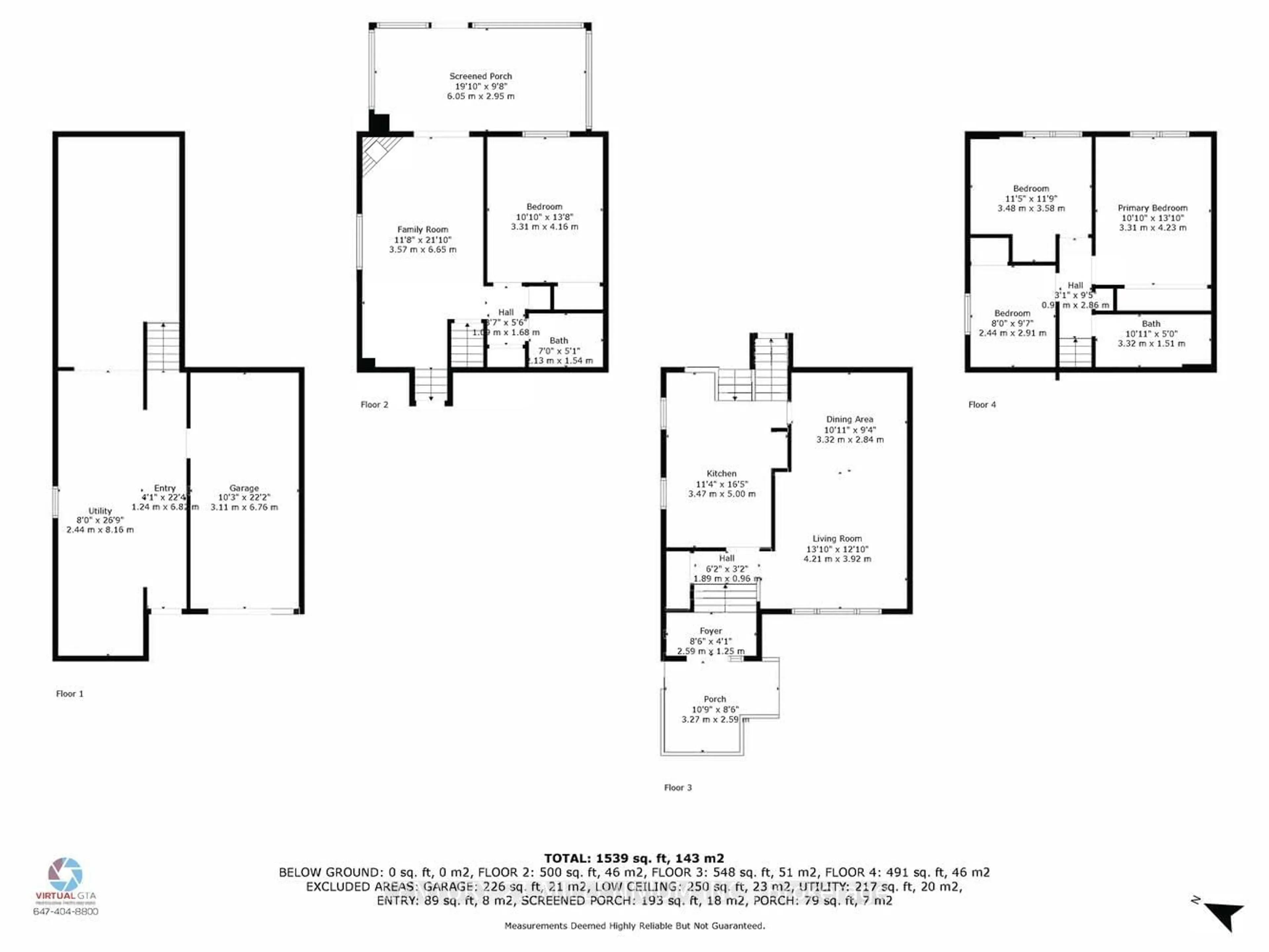 Floor plan for 60 Camberley Cres, Brampton Ontario L6V 3L4